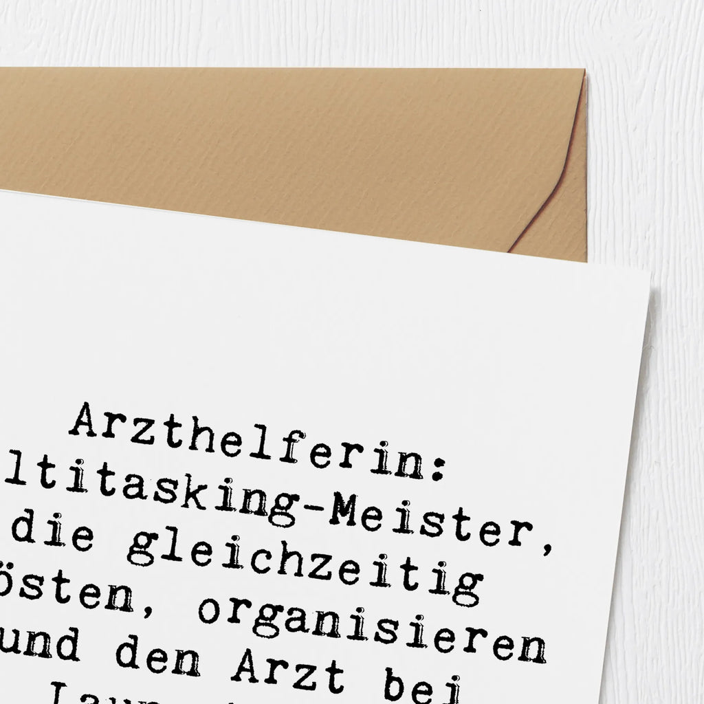 Deluxe Karte Spruch Arzthelferin Meister Grußkarte, Hochzeitskarte, Einladungskarte, Hochwertige Grußkarte, Hochwertige Klappkarte, Klappkarte, Geburtstagskarte, Glückwunschkarte, Karte, Beruf, Ausbildung, Jubiläum, Abschied, Rente, Kollege, Kollegin, Geschenk, Schenken, Arbeitskollege, Mitarbeiter, Firma, Danke, Dankeschön