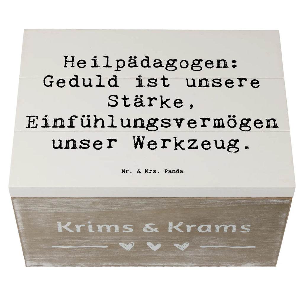 Holzkiste Spruch Heilpädagogin Geduld XXL, Geschenkbox, Schatulle, Dekokiste, Erinnerungsbox, Truhe, Aufbewahrungsbox, Kiste, Schatzkiste, Erinnerungskiste, Holzkiste, Geschenkdose, Beruf, Ausbildung, Jubiläum, Abschied, Rente, Kollege, Kollegin, Geschenk, Schenken, Arbeitskollege, Mitarbeiter, Firma, Danke, Dankeschön