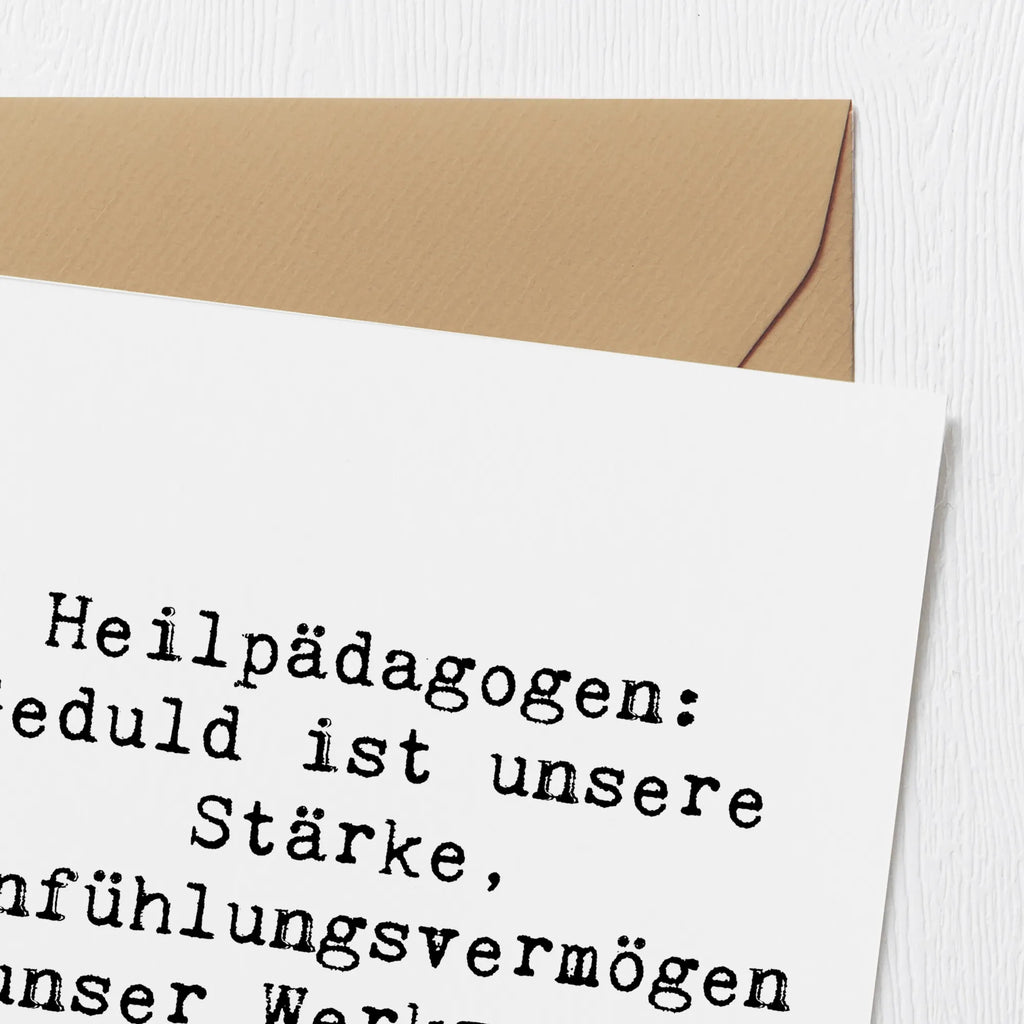 Deluxe Karte Spruch Heilpädagogin Geduld Karte, Hochwertige Klappkarte, Einladungskarte, Hochwertige Grußkarte, Klappkarte, Hochzeitskarte, Glückwunschkarte, Grußkarte, Geburtstagskarte, Beruf, Ausbildung, Jubiläum, Abschied, Rente, Kollege, Kollegin, Geschenk, Schenken, Arbeitskollege, Mitarbeiter, Firma, Danke, Dankeschön