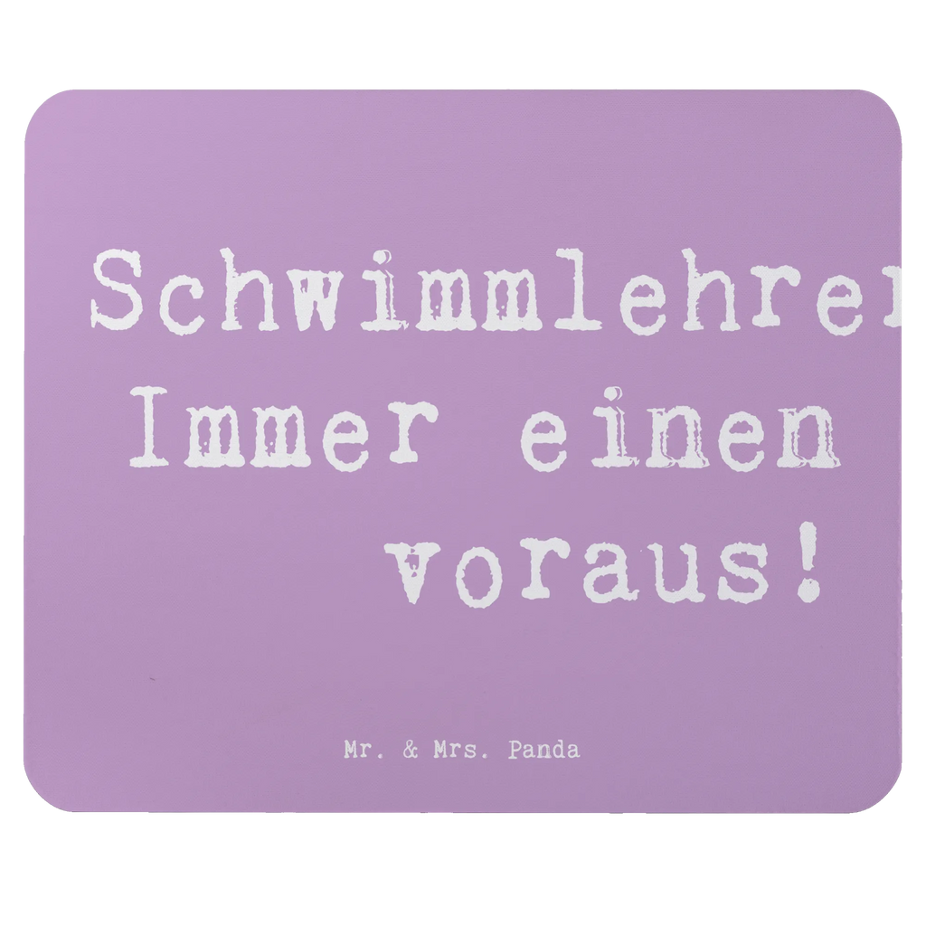 Mouse mat Saying Schwimmlehrerin: Immer einen Zug voraus! Mauspad, Designer Mauspad, Computer zubehör, PC Zubehör, Büroausstattung, Arbeitszimmer, Einzigartiges Mauspad, Mausunterlage, Mauspad Büro, Mousepad, Beruf, Ausbildung, Jubiläum, Abschied, Rente, Kollege, Kollegin, Geschenk, Schenken, Arbeitskollege, Mitarbeiter, Firma, Danke, Dankeschön