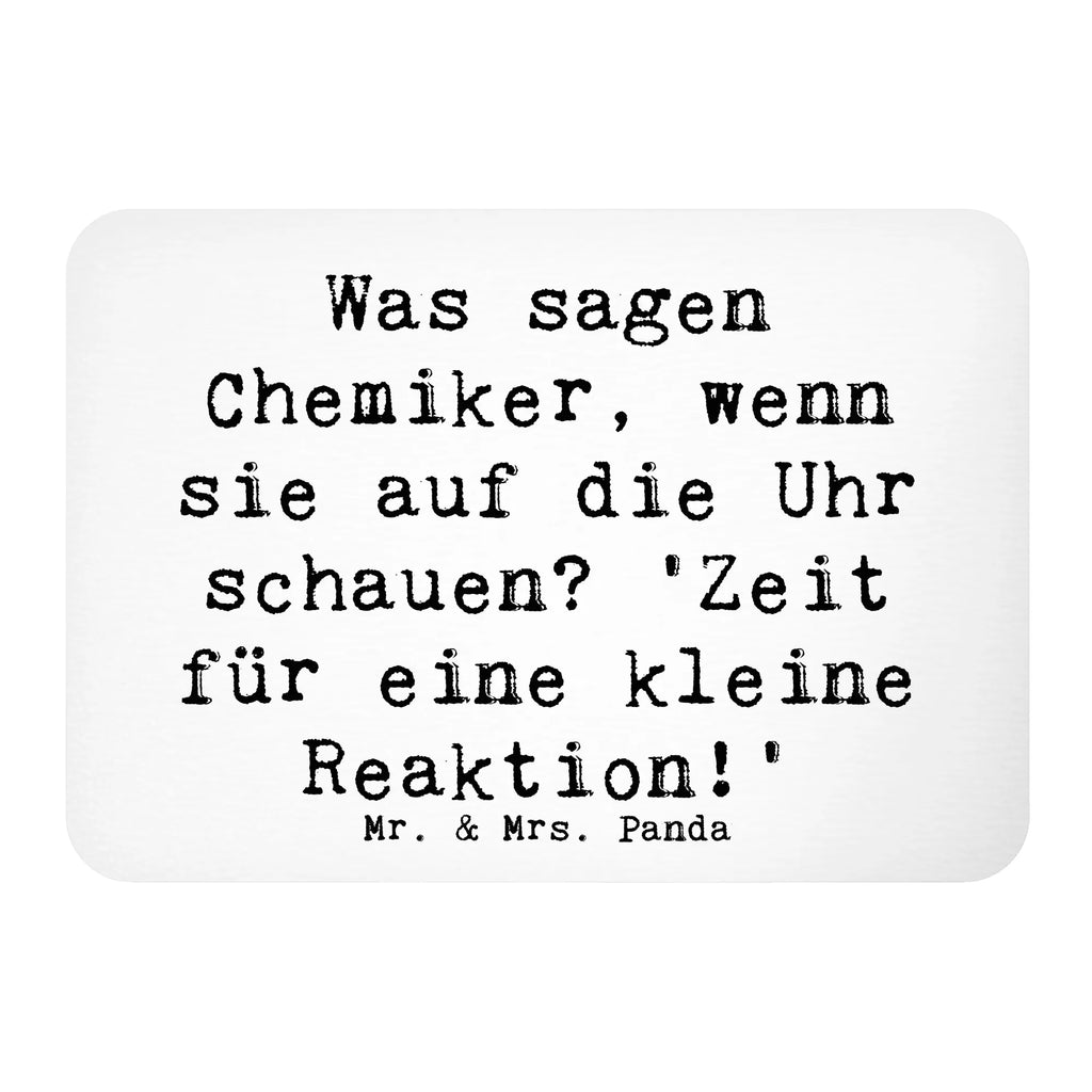 Magnet Saying Was sagen Chemiker, wenn sie auf die Uhr schauen? 'Zeit für eine kleine Reaktion!' Kühlschrankmagnet, Pinnwandmagnet, Motivmagnete, Souvenir Magnet, Whiteboard Magnet, Notiz Magnet, Dekomagnet, Kühlschrank Dekoration, Beruf, Ausbildung, Jubiläum, Abschied, Rente, Kollege, Kollegin, Geschenk, Schenken, Arbeitskollege, Mitarbeiter, Firma, Danke, Dankeschön