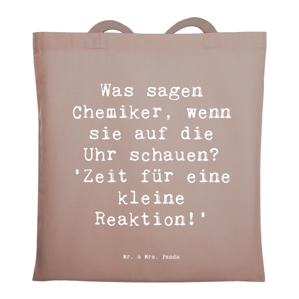 Tote bag Saying Was sagen Chemiker, wenn sie auf die Uhr schauen? 'Zeit für eine kleine Reaktion!' textilbeutel, Freizeittasche, Alltagstasche, totebag, Tote Bag, Laptoptasche, freizeitbeutel, baumwoll shopper, Umhängetasche, Jutetasche, Beutel, textiltasche, Shopper, Schulbeutel, Henkeltasche, Einkaufstüte, einkaufsshopper, schulterbeutel, festival tasche, tasche baumwolle, canvas tasche, beutel baumwolle, Büchertasche, Tragetasche, Baumwoll-Shopper, Baumwoll-Tragetasche, Schultasche, schultertasche baumwolle, Einkaufsbeutel, dokumententasche, tragbeutel, campus tasche, Einkaufstasche, festivaltasche, Baumwollbeutel, Baumwolltasche, Shopping Tasche, Unitasche, Uni Tasche, tragetasche baumwolle, Stoff-Tragetasche, Schultertasche, Jutebeutel, Strandtasche, umhängebeutel, stoff shopper, henkeltasche baumwolle, Stofftasche, Stoffbeutel, Tüte, einkaufstasche baumwolle, umhängetasche baumwolle, Tasche, studententasche, universaltasche, stofftasche baumwolle, Geschenk, Schenken, Rente, Danke, Kollegin, Dankeschön, Jubiläum, Firma, Ausbildung, Mitarbeiter, Kollege, Arbeitskollege, Beruf, Abschied