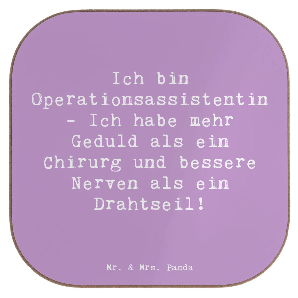 Square coaster Saying Ich bin Operationsassistentin - Ich habe mehr Geduld als ein Chirurg und bessere Nerven als ein Drahtseil! Korkuntersetzer, Bierdeckel, Untersetzer Holz, Getränkeuntersetzer, Glasuntersetzer, Holzuntersetzer, Untersetzer, Untersetzer Design, Untersetzer für Gläser, Tassen Untersetzer, Untersetzer aus Holz, Untersetzer Gläser, Beruf, Ausbildung, Jubiläum, Abschied, Rente, Kollege, Kollegin, Geschenk, Schenken, Arbeitskollege, Mitarbeiter, Firma, Danke, Dankeschön
