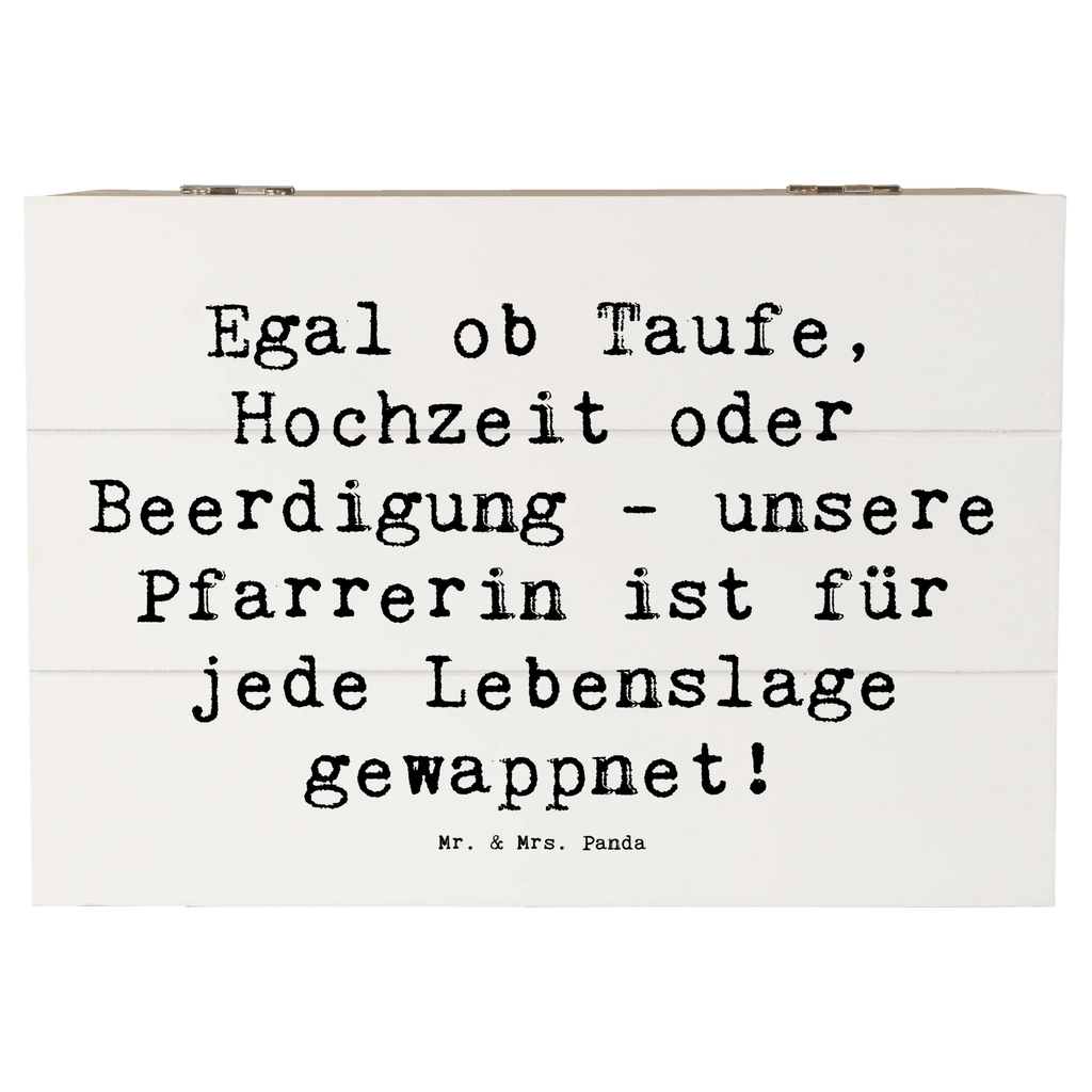 Holzkiste Spruch Pfarrerin Immer Da Schatulle, XXL, Dekokiste, Truhe, Erinnerungsbox, Schatzkiste, Erinnerungskiste, Geschenkbox, Aufbewahrungsbox, Holzkiste, Geschenkdose, Kiste, Beruf, Ausbildung, Jubiläum, Abschied, Rente, Kollege, Kollegin, Geschenk, Schenken, Arbeitskollege, Mitarbeiter, Firma, Danke, Dankeschön