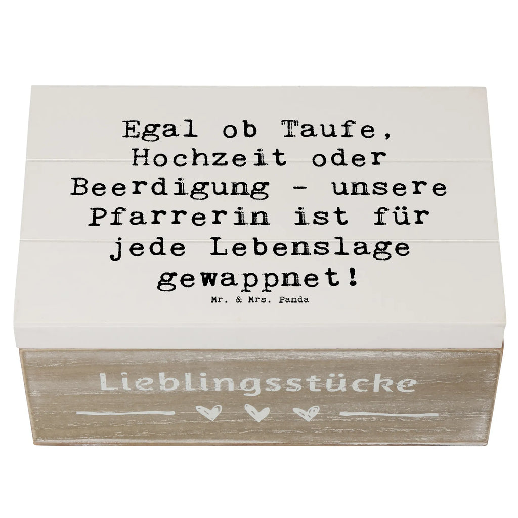 Holzkiste Spruch Pfarrerin Immer Da Schatulle, XXL, Dekokiste, Truhe, Erinnerungsbox, Schatzkiste, Erinnerungskiste, Geschenkbox, Aufbewahrungsbox, Holzkiste, Geschenkdose, Kiste, Beruf, Ausbildung, Jubiläum, Abschied, Rente, Kollege, Kollegin, Geschenk, Schenken, Arbeitskollege, Mitarbeiter, Firma, Danke, Dankeschön