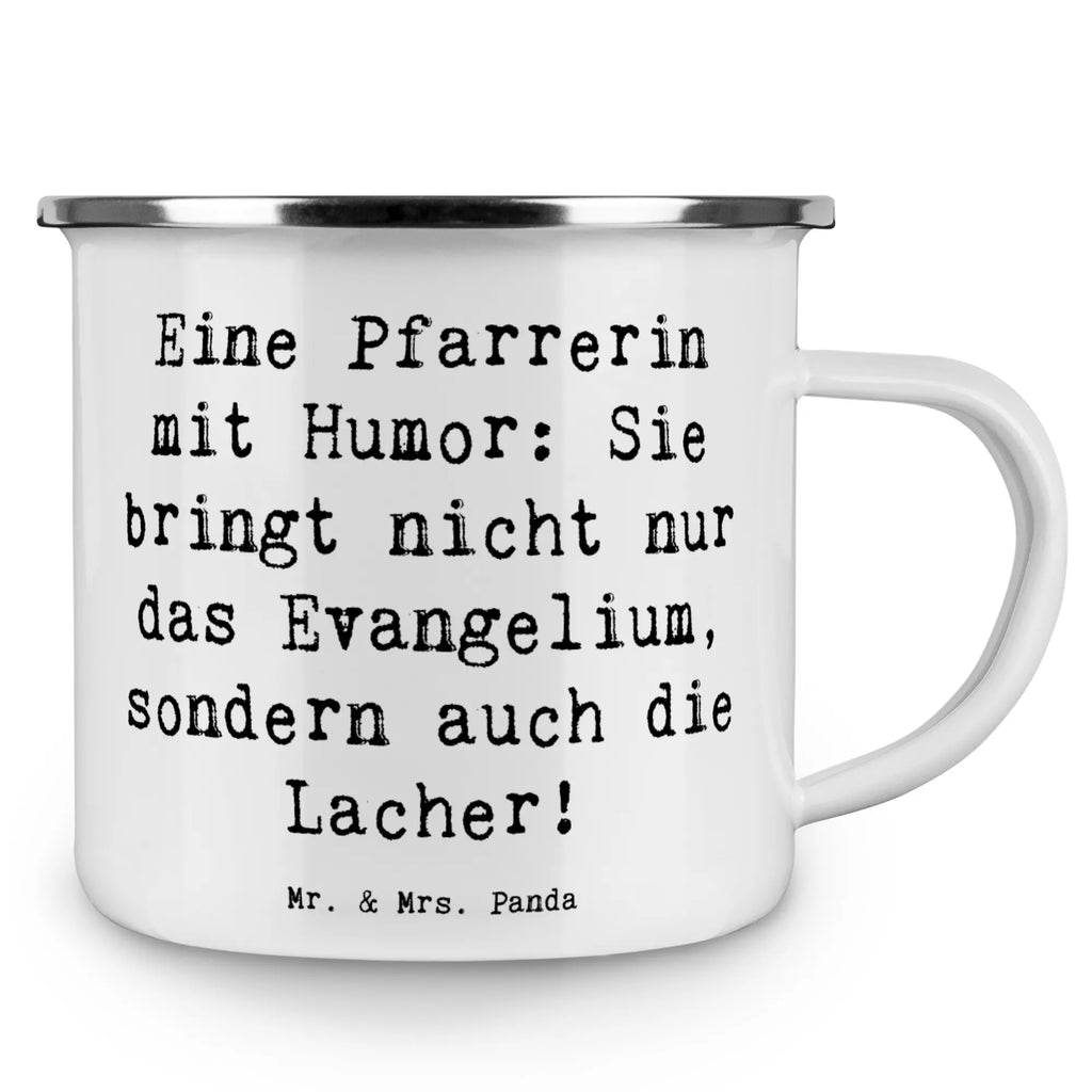 Enamel camping mug Saying Eine Pfarrerin mit Humor: Sie bringt nicht nur das Evangelium, sondern auch die Lacher! Emaille Tassen, Kaffee Blechtasse, Trinkbecher, Blechtasse Outdoor, Outdoor Tasse, Campingtasse, Campingbecher, Outdoor Becher, Metalltasse, Edelstahl Trinkbecher, Tasse Emaille, Camping Tassen Emaille, Emaille Campingbecher, Emaille Becher, Camping Becher Edelstahl, Tasse Camping, Emaille Tasse, Camping Tasse Metall, Emaille Tasse Camping, Emaille Becher Camping, Blechtassen, Campingtassen, Emaille Trinkbecher, Camping Tasse Emaille, Metall Tasse, Blechtasse, Camping Becher, Metalltasse für Camping, Emailletasse, Camping Tassen, Beruf, Ausbildung, Jubiläum, Abschied, Rente, Kollege, Kollegin, Geschenk, Schenken, Arbeitskollege, Mitarbeiter, Firma, Danke, Dankeschön