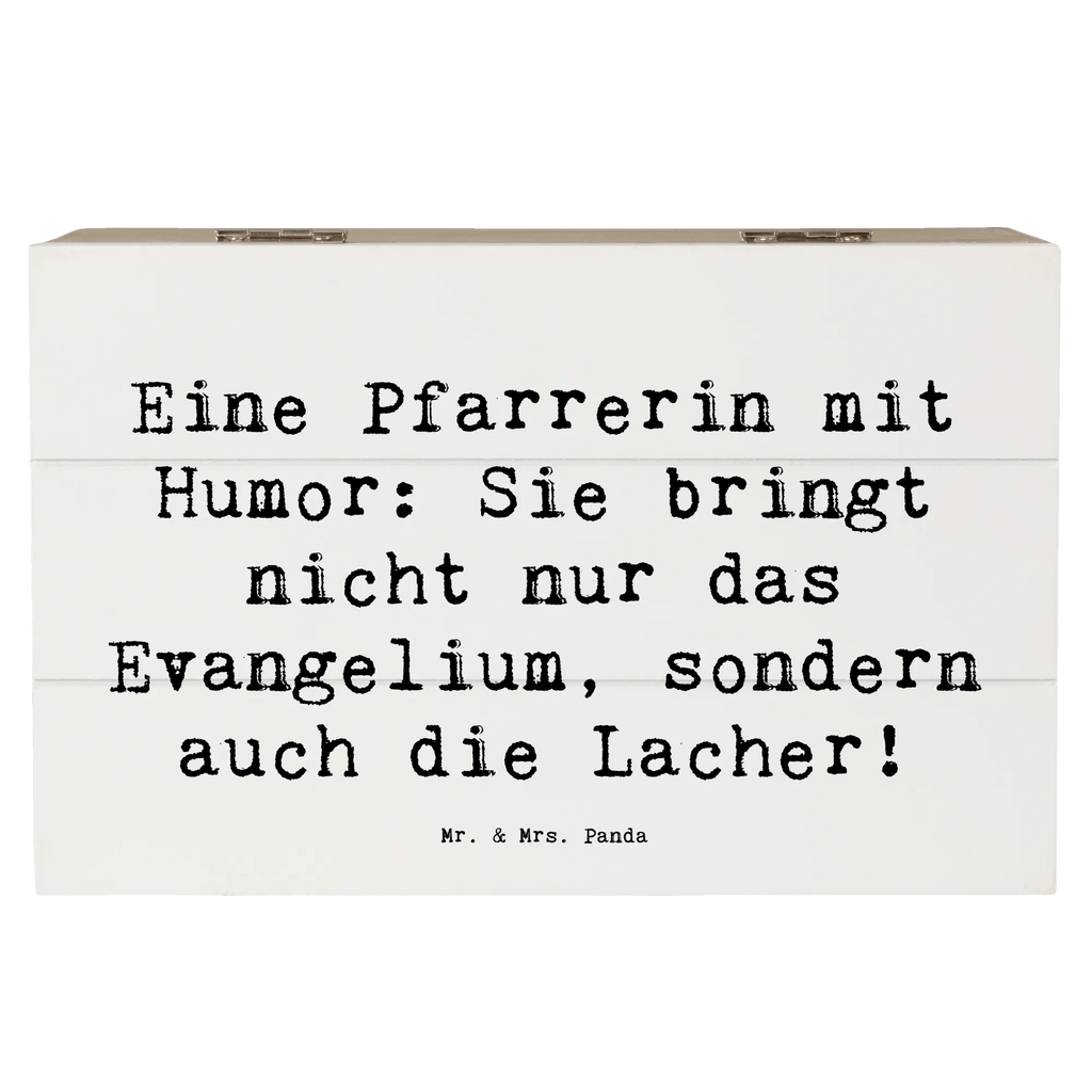 Holzkiste Spruch Humorvolle Pfarrerin Dekokiste, XXL, Holzkiste, Aufbewahrungsbox, Geschenkdose, Erinnerungskiste, Schatzkiste, Kiste, Geschenkbox, Schatulle, Truhe, Erinnerungsbox, Beruf, Ausbildung, Jubiläum, Abschied, Rente, Kollege, Kollegin, Geschenk, Schenken, Arbeitskollege, Mitarbeiter, Firma, Danke, Dankeschön