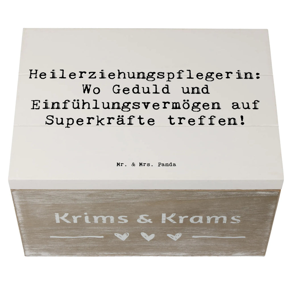 Holzkiste Spruch Heilerziehungspflegerin Superkräfte XXL, Schatzkiste, Erinnerungsbox, Erinnerungskiste, Geschenkbox, Aufbewahrungsbox, Truhe, Kiste, Geschenkdose, Holzkiste, Schatulle, Dekokiste, Beruf, Ausbildung, Jubiläum, Abschied, Rente, Kollege, Kollegin, Geschenk, Schenken, Arbeitskollege, Mitarbeiter, Firma, Danke, Dankeschön
