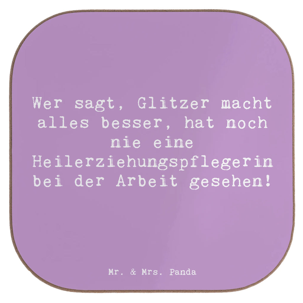 Square coaster Saying Wer sagt, Glitzer macht alles besser, hat noch nie eine Heilerziehungspflegerin bei der Arbeit gesehen! Tassen Untersetzer, Getränkeuntersetzer, Bierdeckel, Korkuntersetzer, Glasuntersetzer, Holzuntersetzer, Untersetzer für Gläser, Untersetzer Design, Untersetzer Holz, Untersetzer Gläser, Untersetzer aus Holz, Untersetzer, Beruf, Ausbildung, Jubiläum, Abschied, Rente, Kollege, Kollegin, Geschenk, Schenken, Arbeitskollege, Mitarbeiter, Firma, Danke, Dankeschön