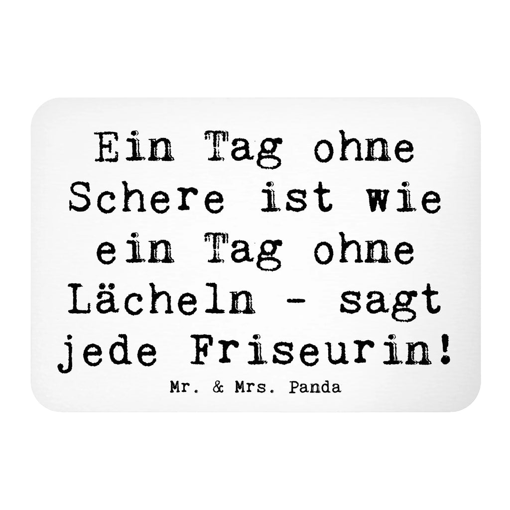 Magnet Saying Ein Tag ohne Schere ist wie ein Tag ohne Lächeln - sagt jede Friseurin! Motivmagnete, Kühlschrank Dekoration, Whiteboard Magnet, Souvenir Magnet, Kühlschrankmagnet, Dekomagnet, Pinnwandmagnet, Notiz Magnet, Beruf, Ausbildung, Jubiläum, Abschied, Rente, Kollege, Kollegin, Geschenk, Schenken, Arbeitskollege, Mitarbeiter, Firma, Danke, Dankeschön