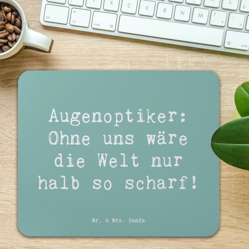 Mauspad Spruch Augenoptiker Schärfe Mousepad, Designer Mauspad, Mauspad, Einzigartiges Mauspad, Computer zubehör, Arbeitszimmer, Büroausstattung, PC Zubehör, Mausunterlage, Mauspad Büro, Beruf, Ausbildung, Jubiläum, Abschied, Rente, Kollege, Kollegin, Geschenk, Schenken, Arbeitskollege, Mitarbeiter, Firma, Danke, Dankeschön