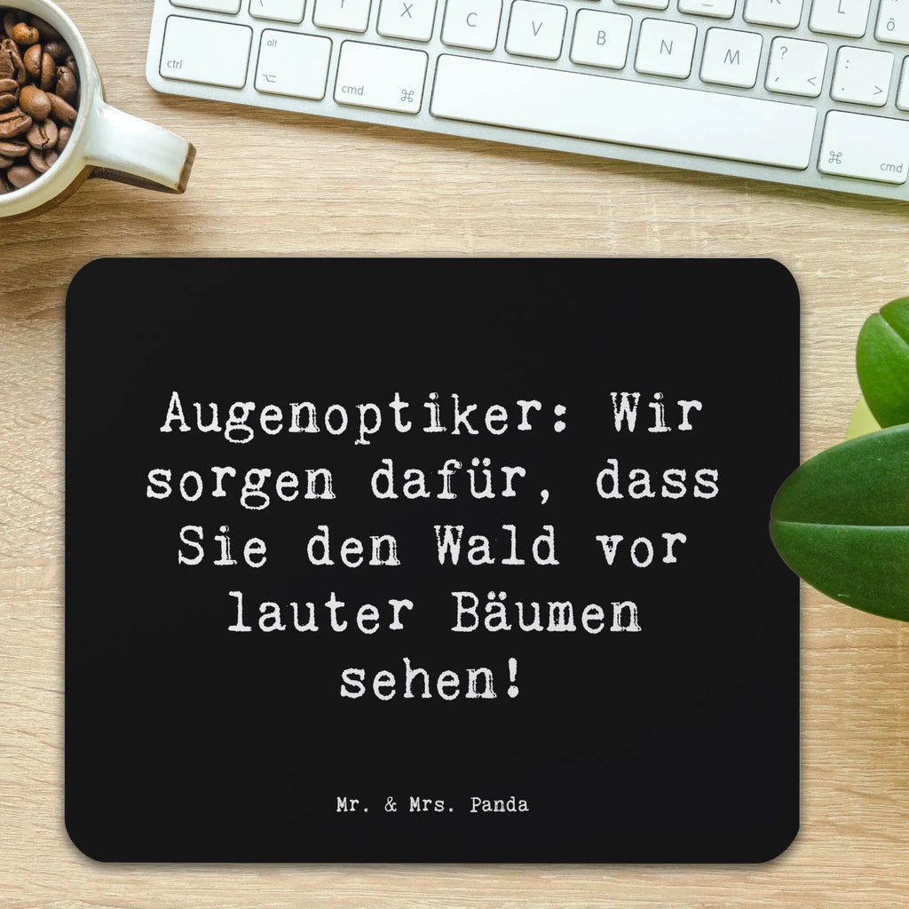 Mauspad Spruch Augenoptiker Klarblick PC Zubehör, Mauspad Büro, Designer Mauspad, Mauspad, Büroausstattung, Arbeitszimmer, Einzigartiges Mauspad, Mausunterlage, Mousepad, Computer zubehör, Beruf, Ausbildung, Jubiläum, Abschied, Rente, Kollege, Kollegin, Geschenk, Schenken, Arbeitskollege, Mitarbeiter, Firma, Danke, Dankeschön