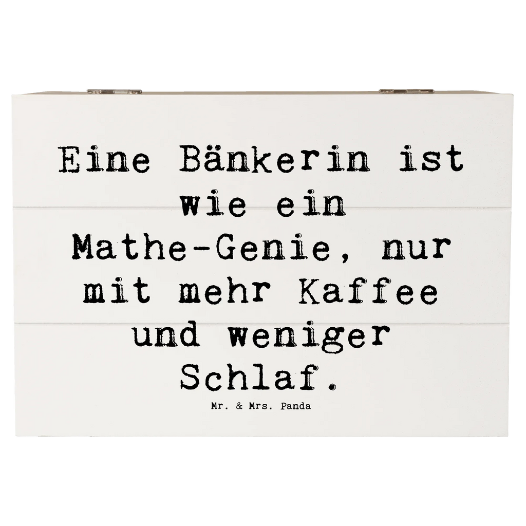 Holzkiste Spruch Bänkerin Genie Erinnerungskiste, Dekokiste, Aufbewahrungsbox, Schatzkiste, Holzkiste, Geschenkdose, Truhe, Kiste, Erinnerungsbox, Schatulle, XXL, Geschenkbox, Beruf, Ausbildung, Jubiläum, Abschied, Rente, Kollege, Kollegin, Geschenk, Schenken, Arbeitskollege, Mitarbeiter, Firma, Danke, Dankeschön