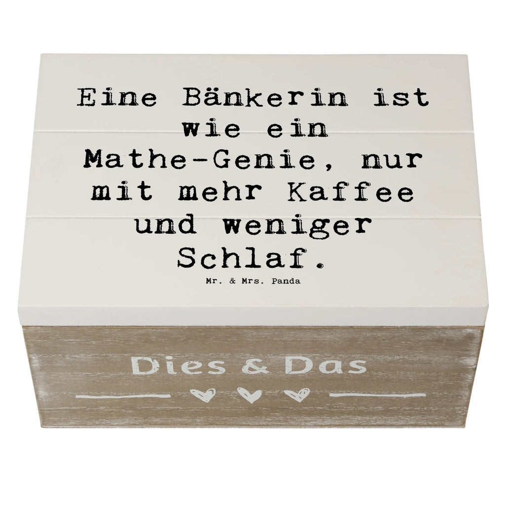 Holzkiste Spruch Bänkerin Genie Erinnerungskiste, Dekokiste, Aufbewahrungsbox, Schatzkiste, Holzkiste, Geschenkdose, Truhe, Kiste, Erinnerungsbox, Schatulle, XXL, Geschenkbox, Beruf, Ausbildung, Jubiläum, Abschied, Rente, Kollege, Kollegin, Geschenk, Schenken, Arbeitskollege, Mitarbeiter, Firma, Danke, Dankeschön