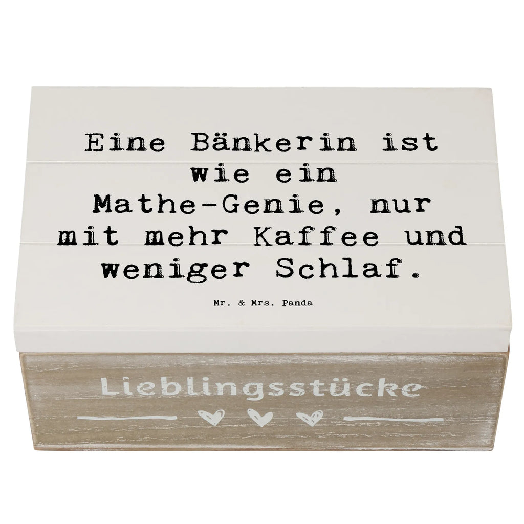 Holzkiste Spruch Bänkerin Genie Erinnerungskiste, Dekokiste, Aufbewahrungsbox, Schatzkiste, Holzkiste, Geschenkdose, Truhe, Kiste, Erinnerungsbox, Schatulle, XXL, Geschenkbox, Beruf, Ausbildung, Jubiläum, Abschied, Rente, Kollege, Kollegin, Geschenk, Schenken, Arbeitskollege, Mitarbeiter, Firma, Danke, Dankeschön