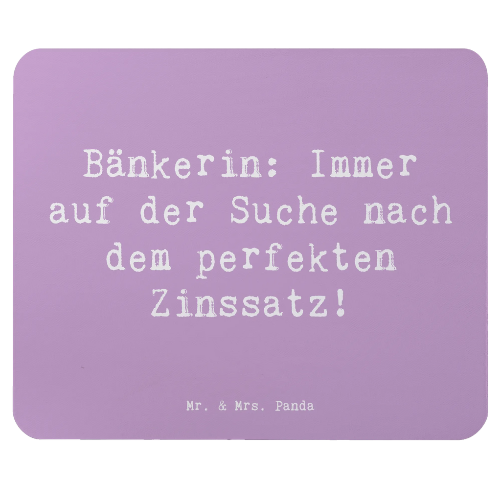 Mouse mat Saying Bänkerin: Immer auf der Suche nach dem perfekten Zinssatz! Mauspad Büro, Mausunterlage, Mousepad, Einzigartiges Mauspad, Designer Mauspad, Arbeitszimmer, Computer zubehör, PC Zubehör, Büroausstattung, Mauspad, Beruf, Ausbildung, Jubiläum, Abschied, Rente, Kollege, Kollegin, Geschenk, Schenken, Arbeitskollege, Mitarbeiter, Firma, Danke, Dankeschön