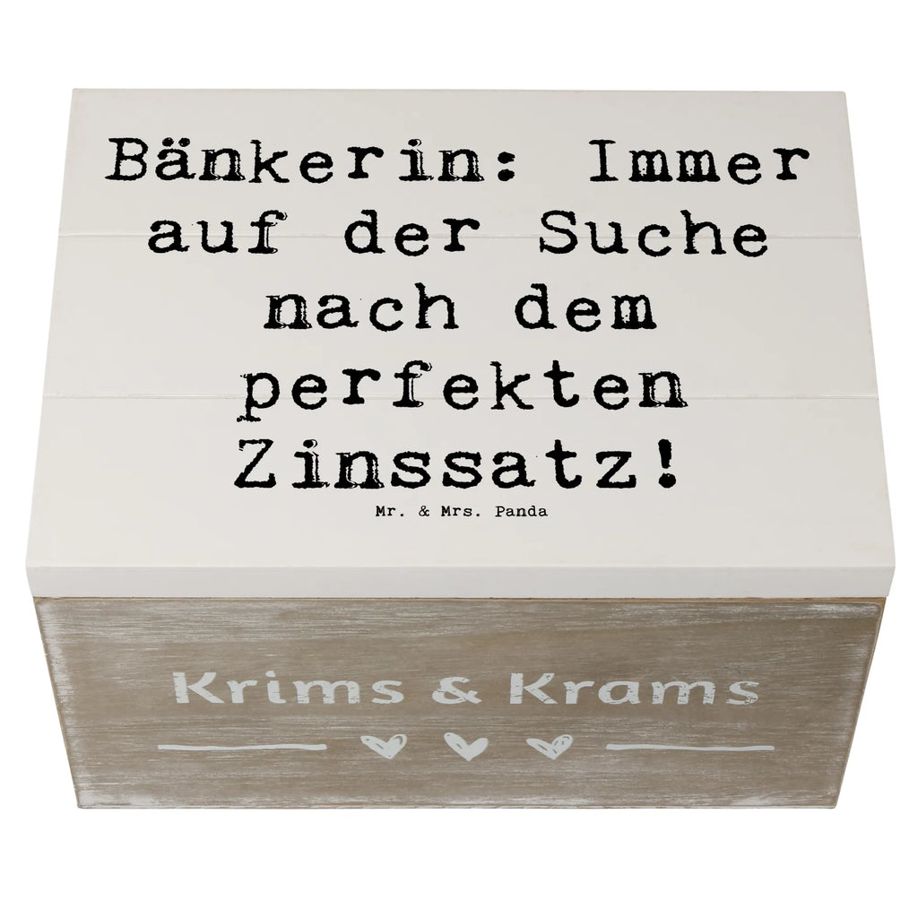 Holzkiste Spruch Bänkerin Zinssatz Geschenkdose, XXL, Schatzkiste, Erinnerungskiste, Geschenkbox, Schatulle, Dekokiste, Aufbewahrungsbox, Truhe, Kiste, Erinnerungsbox, Holzkiste, Beruf, Ausbildung, Jubiläum, Abschied, Rente, Kollege, Kollegin, Geschenk, Schenken, Arbeitskollege, Mitarbeiter, Firma, Danke, Dankeschön
