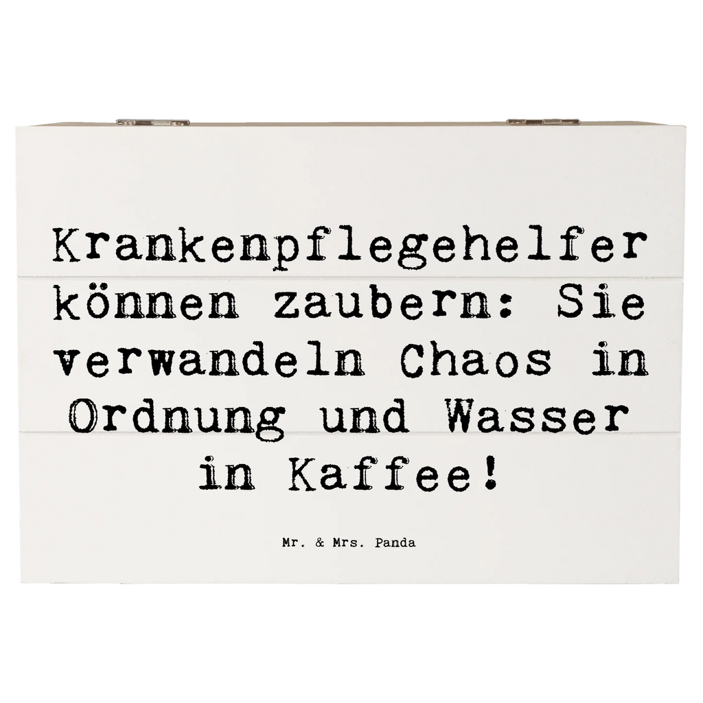 Holzkiste Spruch Krankenpflegehelfer Zauberer Schatzkiste, Geschenkdose, XXL, Aufbewahrungsbox, Holzkiste, Erinnerungsbox, Schatulle, Kiste, Dekokiste, Geschenkbox, Erinnerungskiste, Truhe, Beruf, Ausbildung, Jubiläum, Abschied, Rente, Kollege, Kollegin, Geschenk, Schenken, Arbeitskollege, Mitarbeiter, Firma, Danke, Dankeschön