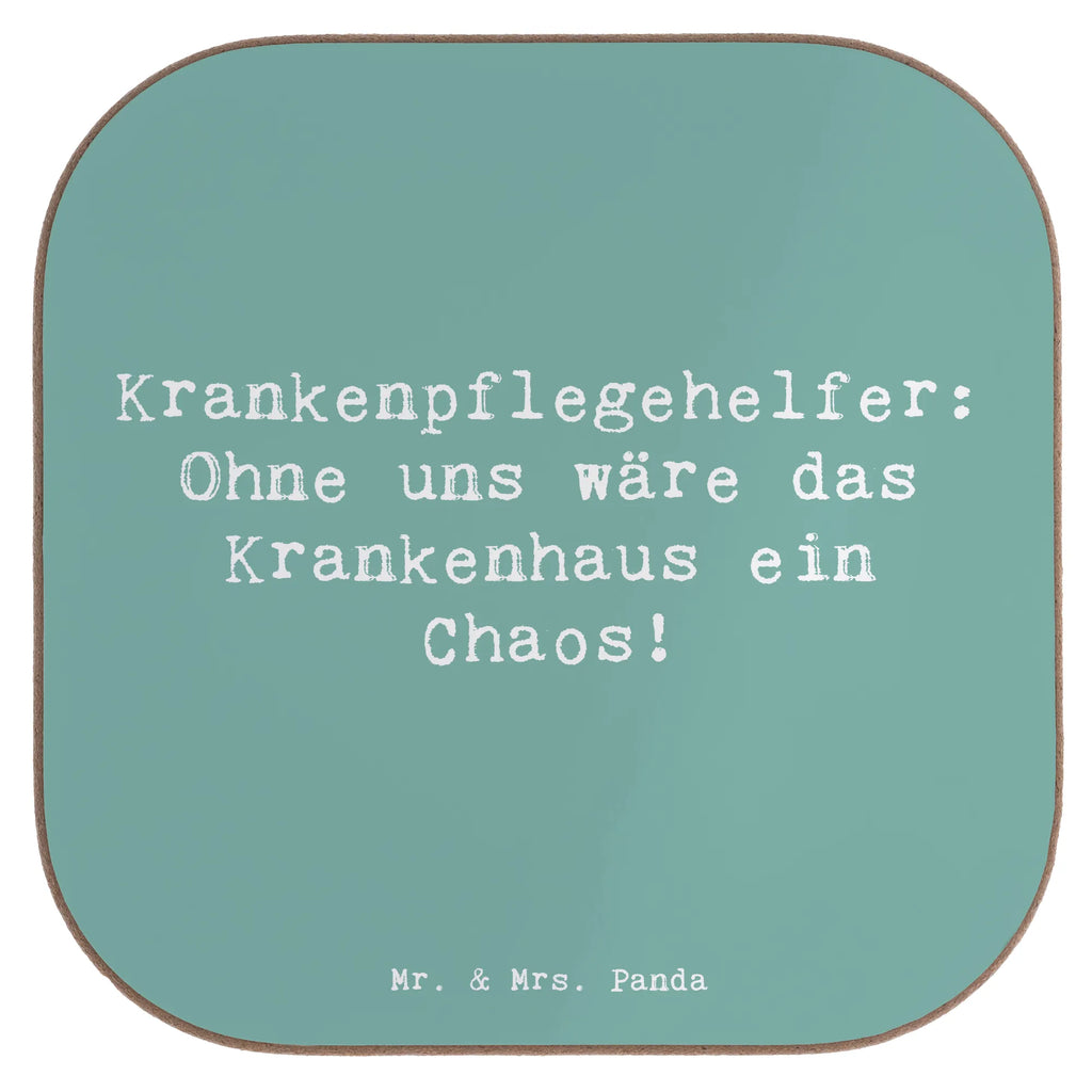 Square coaster Saying Krankenpflegehelfer: Ohne uns wäre das Krankenhaus ein Chaos! Untersetzer Holz, Untersetzer, Glasuntersetzer, Untersetzer aus Holz, Untersetzer Design, Bierdeckel, Getränkeuntersetzer, Tassen Untersetzer, Holzuntersetzer, Untersetzer Gläser, Korkuntersetzer, Untersetzer für Gläser, Beruf, Ausbildung, Jubiläum, Abschied, Rente, Kollege, Kollegin, Geschenk, Schenken, Arbeitskollege, Mitarbeiter, Firma, Danke, Dankeschön