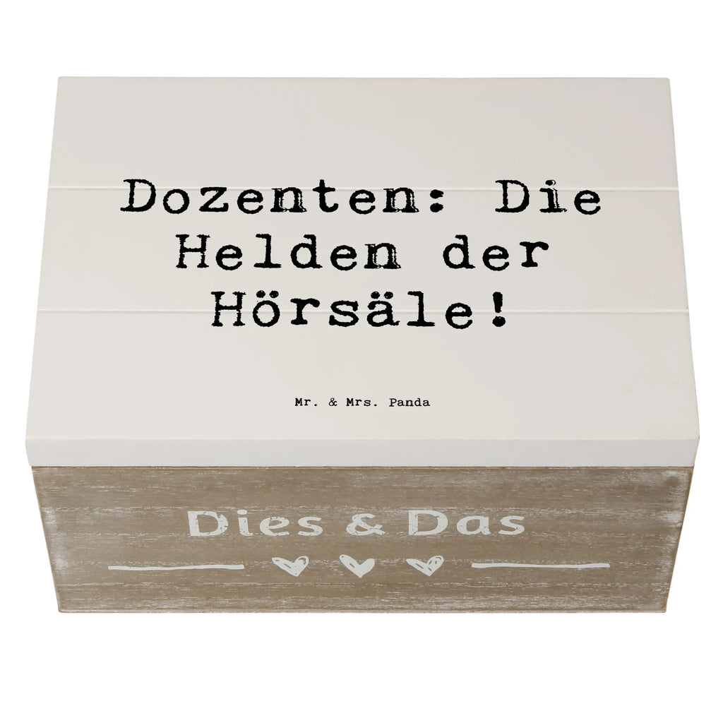 Holzkiste Spruch Dozenten Helden XXL, Geschenkdose, Truhe, Aufbewahrungsbox, Schatulle, Erinnerungsbox, Erinnerungskiste, Dekokiste, Holzkiste, Geschenkbox, Kiste, Schatzkiste, Beruf, Ausbildung, Jubiläum, Abschied, Rente, Kollege, Kollegin, Geschenk, Schenken, Arbeitskollege, Mitarbeiter, Firma, Danke, Dankeschön
