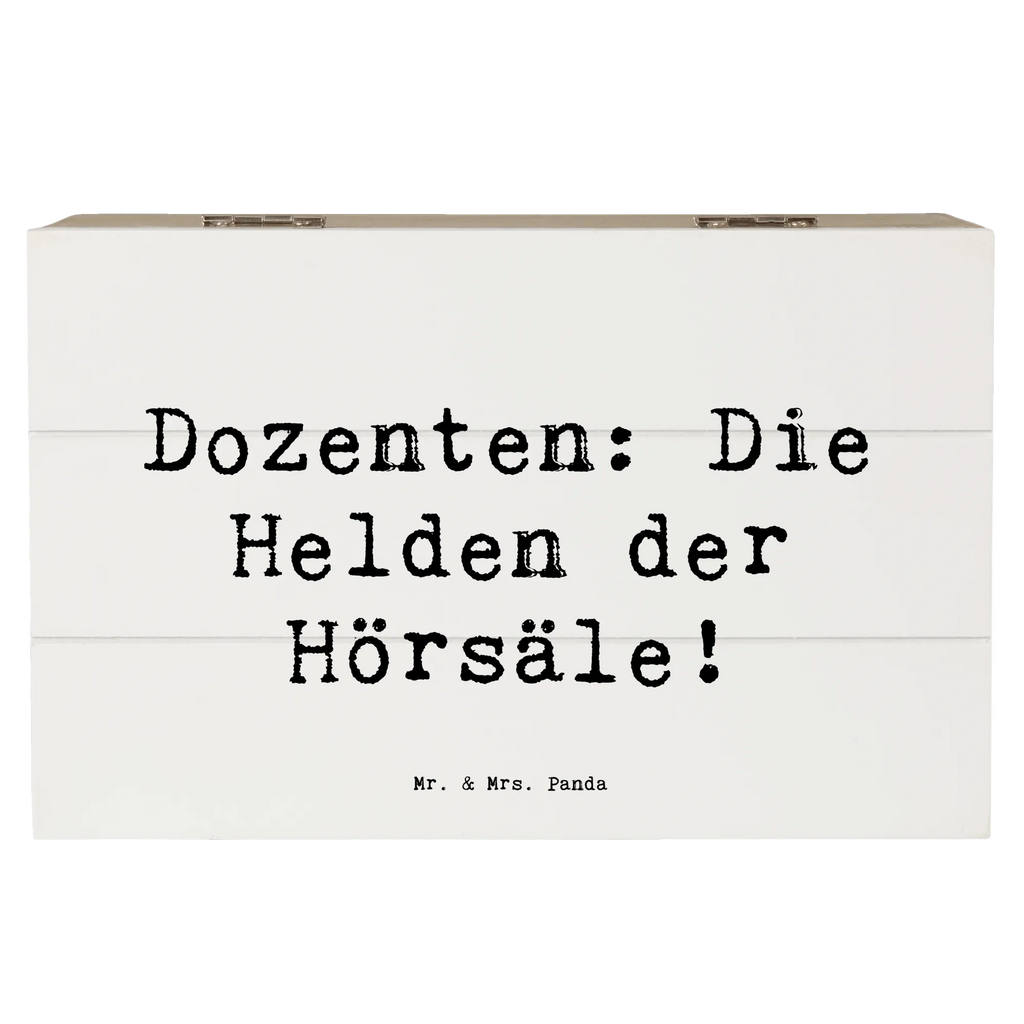 Holzkiste Spruch Dozenten Helden XXL, Geschenkdose, Truhe, Aufbewahrungsbox, Schatulle, Erinnerungsbox, Erinnerungskiste, Dekokiste, Holzkiste, Geschenkbox, Kiste, Schatzkiste, Beruf, Ausbildung, Jubiläum, Abschied, Rente, Kollege, Kollegin, Geschenk, Schenken, Arbeitskollege, Mitarbeiter, Firma, Danke, Dankeschön
