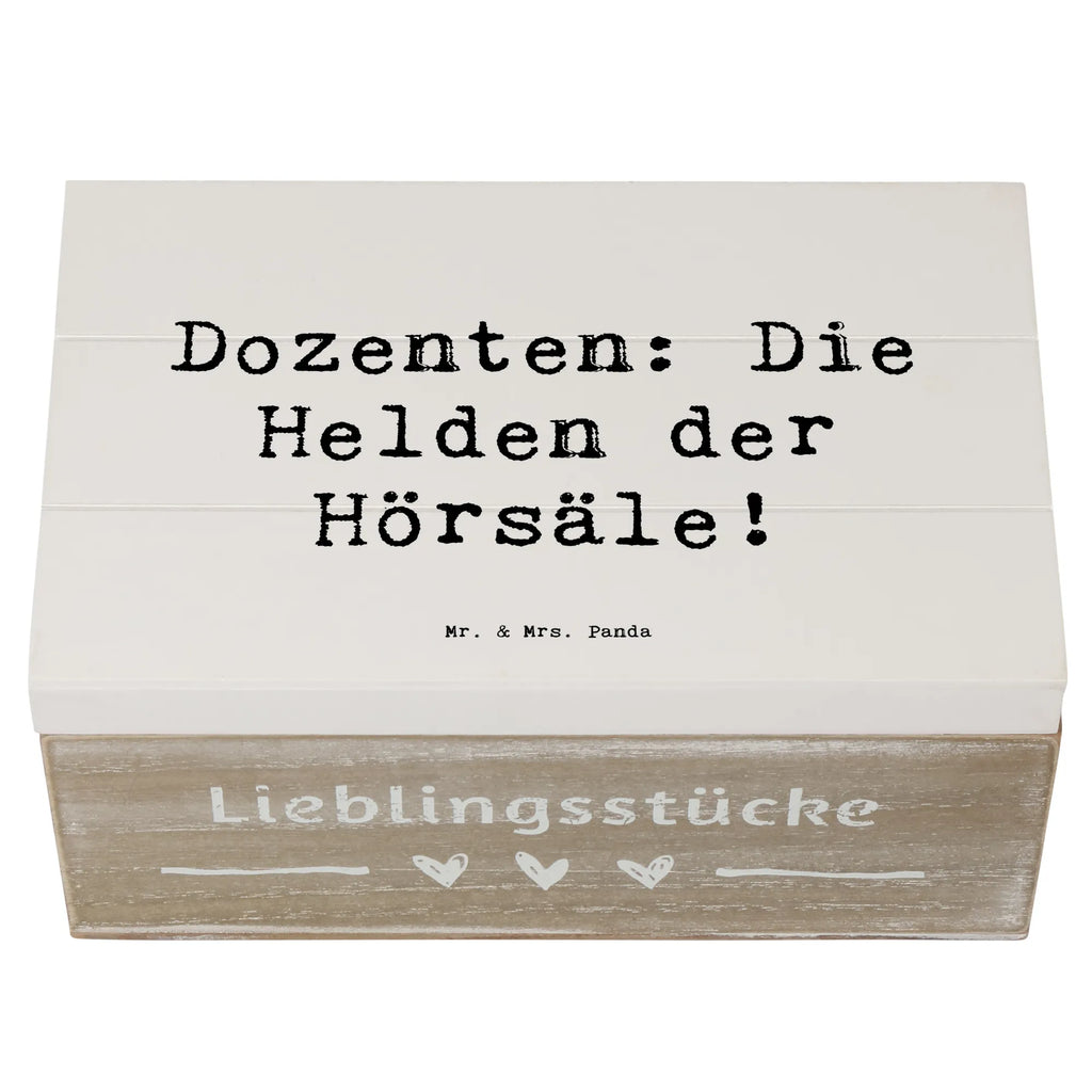 Holzkiste Spruch Dozenten Helden XXL, Geschenkdose, Truhe, Aufbewahrungsbox, Schatulle, Erinnerungsbox, Erinnerungskiste, Dekokiste, Holzkiste, Geschenkbox, Kiste, Schatzkiste, Beruf, Ausbildung, Jubiläum, Abschied, Rente, Kollege, Kollegin, Geschenk, Schenken, Arbeitskollege, Mitarbeiter, Firma, Danke, Dankeschön