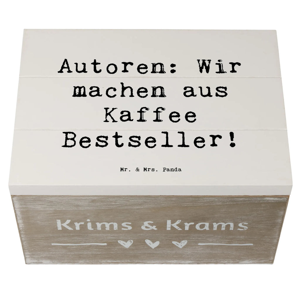 Holzkiste Spruch Autorin Kaffee Geschenkdose, Truhe, Schatulle, Dekokiste, Geschenkbox, Aufbewahrungsbox, Kiste, Holzkiste, Erinnerungsbox, Erinnerungskiste, Schatzkiste, XXL, Beruf, Ausbildung, Jubiläum, Abschied, Rente, Kollege, Kollegin, Geschenk, Schenken, Arbeitskollege, Mitarbeiter, Firma, Danke, Dankeschön
