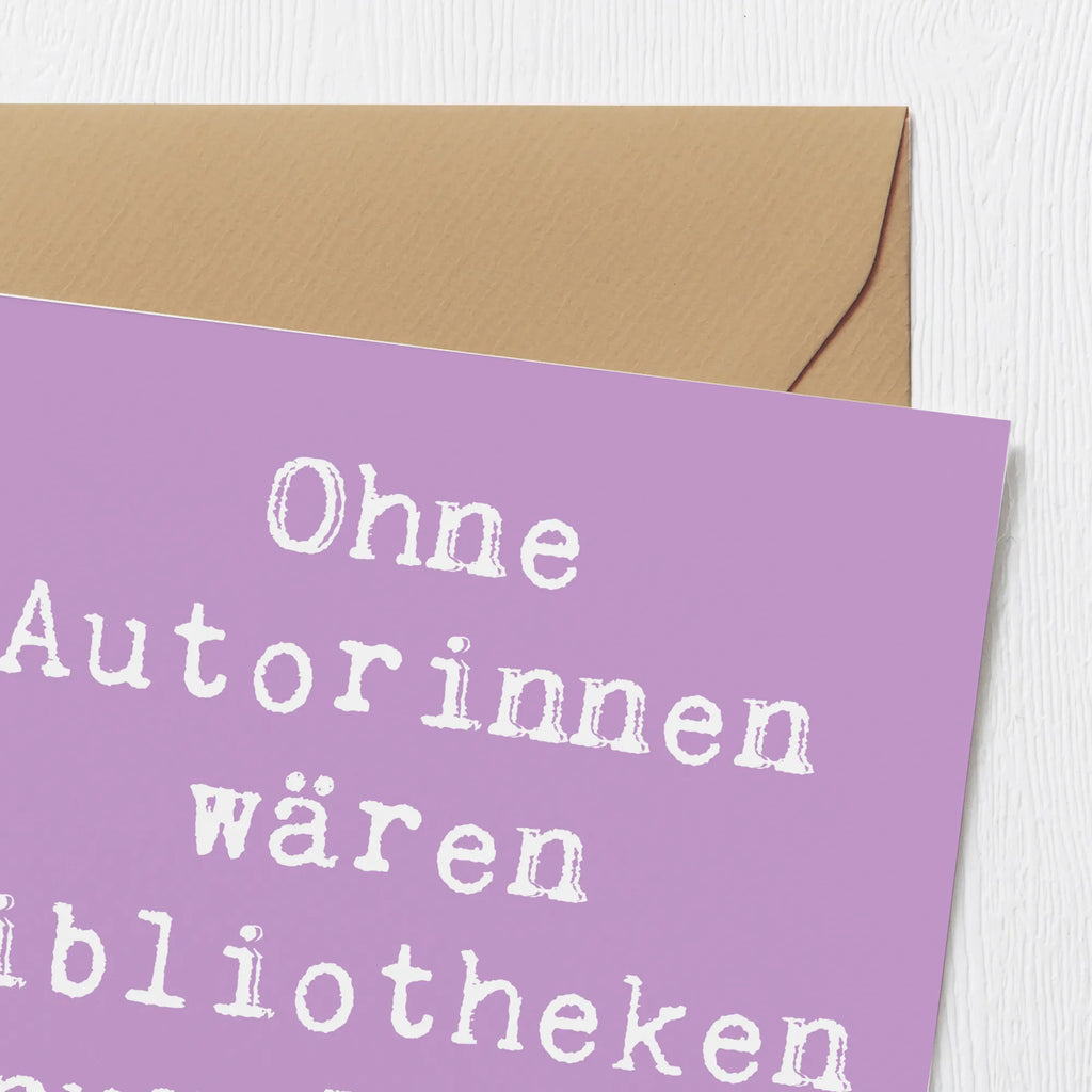 Deluxe Karte Spruch Autorin Magie Hochwertige Grußkarte, Hochzeitskarte, Karte, Einladungskarte, Geburtstagskarte, Grußkarte, Klappkarte, Hochwertige Klappkarte, Glückwunschkarte, Beruf, Ausbildung, Jubiläum, Abschied, Rente, Kollege, Kollegin, Geschenk, Schenken, Arbeitskollege, Mitarbeiter, Firma, Danke, Dankeschön