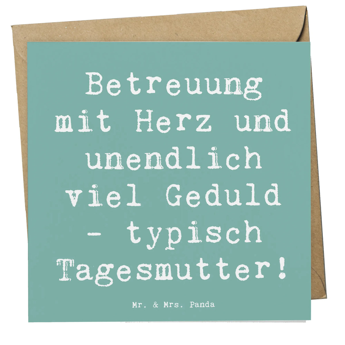 Deluxe Karte Spruch Tagesmutter Liebe anlasskarte, Grußkarte, faltkarte, Klappkarte, Glückwunschkarte, doppelkarte, Firma, Mitarbeiter, Arbeitskollege, Kollegin, Kollege, Rente, Abschied, Ausbildung, Beruf, Jubiläum, Geschenk, Dankeschön, Danke, Schenken