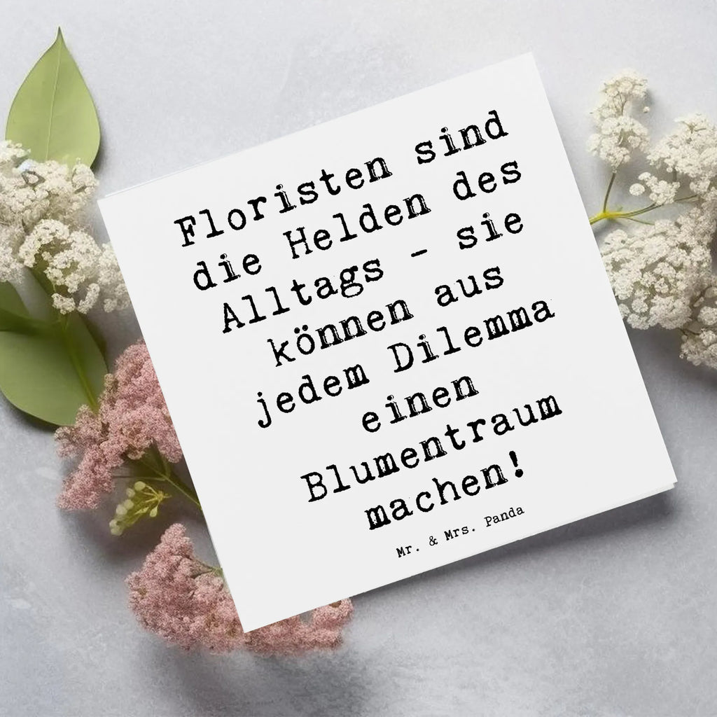 Deluxe Karte Spruch Floristin Heldin Einladungskarte, Hochwertige Klappkarte, Karte, Hochwertige Grußkarte, Glückwunschkarte, Grußkarte, Geburtstagskarte, Hochzeitskarte, Klappkarte, Beruf, Ausbildung, Jubiläum, Abschied, Rente, Kollege, Kollegin, Geschenk, Schenken, Arbeitskollege, Mitarbeiter, Firma, Danke, Dankeschön