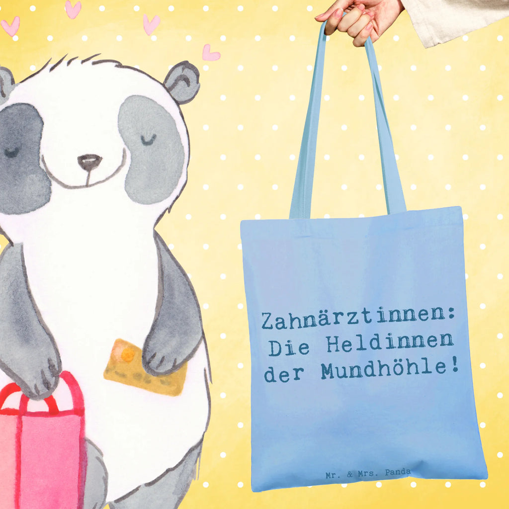 Tote bag Saying Zahnärztinnen: Die Heldinnen der Mundhöhle! Einkaufstasche, Tragetasche, Umhängetasche, Schultertasche, Einkaufstüte, Jutetasche, Shopper, Beutel, Beuteltasche, Jutebeutel, Strandtasche, Laptoptasche, Stofftasche, Tasche, Stoffbeutel, Badetasche, Beruf, Ausbildung, Jubiläum, Abschied, Rente, Kollege, Kollegin, Geschenk, Schenken, Arbeitskollege, Mitarbeiter, Firma, Danke, Dankeschön