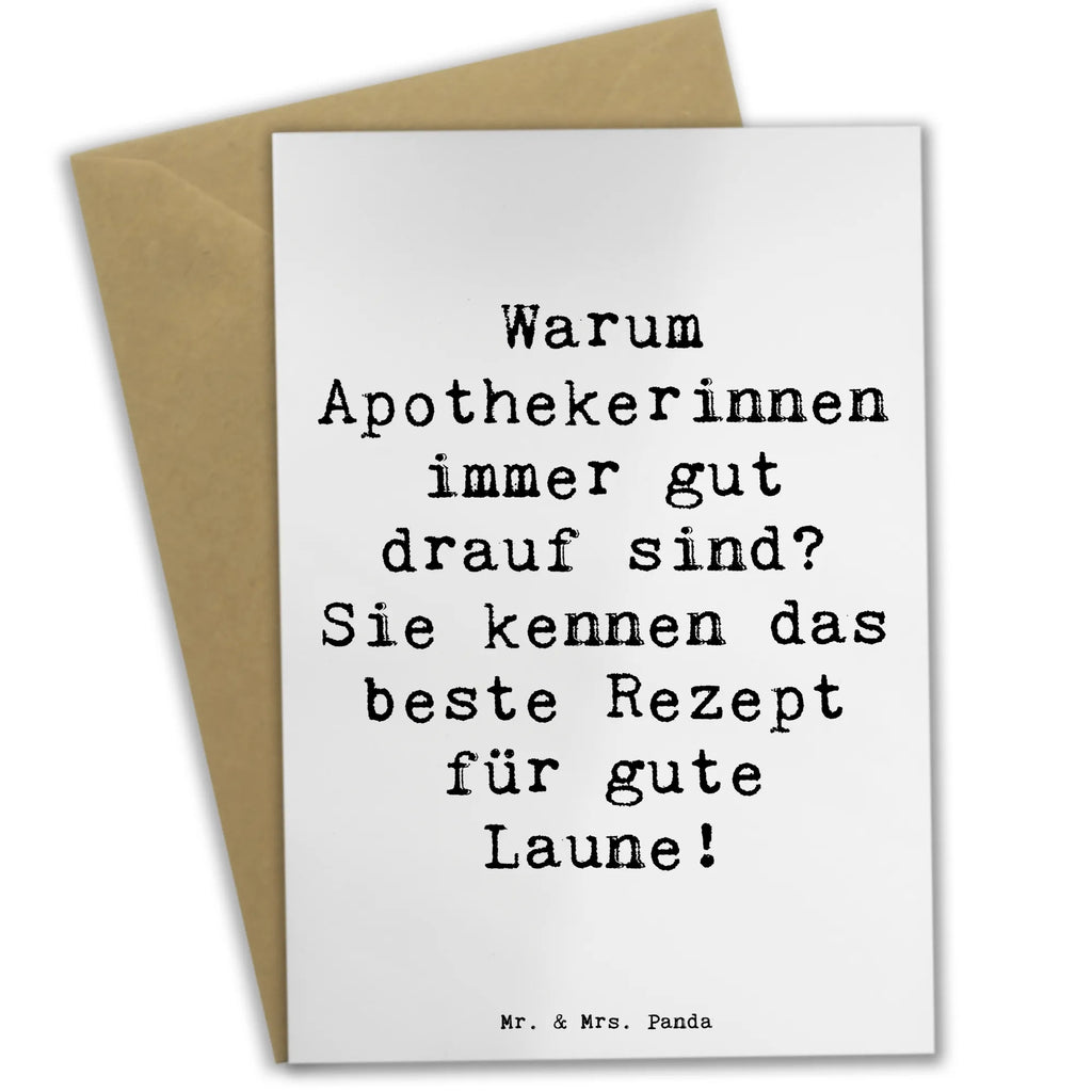Grußkarte Spruch Glückliche Apothekerin Glückwunschkarte, Ansichtskarten, Geburtstagskarte, Grußkarte, Karte, Einladungskarte, Hochzeitskarte, Klappkarte, Beruf, Ausbildung, Jubiläum, Abschied, Rente, Kollege, Kollegin, Geschenk, Schenken, Arbeitskollege, Mitarbeiter, Firma, Danke, Dankeschön