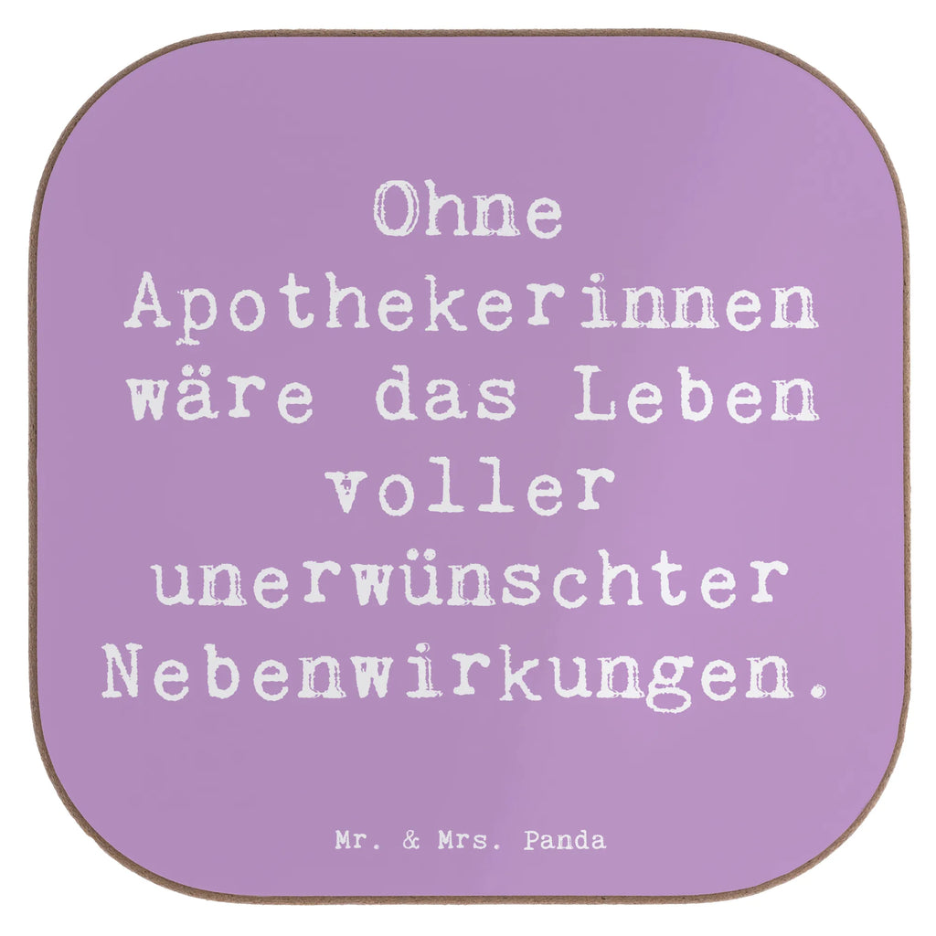 Square coaster Saying Ohne Apothekerinnen wäre das Leben voller unerwünschter Nebenwirkungen. Untersetzer, Untersetzer aus Holz, Holzuntersetzer, Glasuntersetzer, Korkuntersetzer, Untersetzer Design, Untersetzer Holz, Untersetzer für Gläser, Tassen Untersetzer, Untersetzer Gläser, Getränkeuntersetzer, Bierdeckel, Beruf, Ausbildung, Jubiläum, Abschied, Rente, Kollege, Kollegin, Geschenk, Schenken, Arbeitskollege, Mitarbeiter, Firma, Danke, Dankeschön