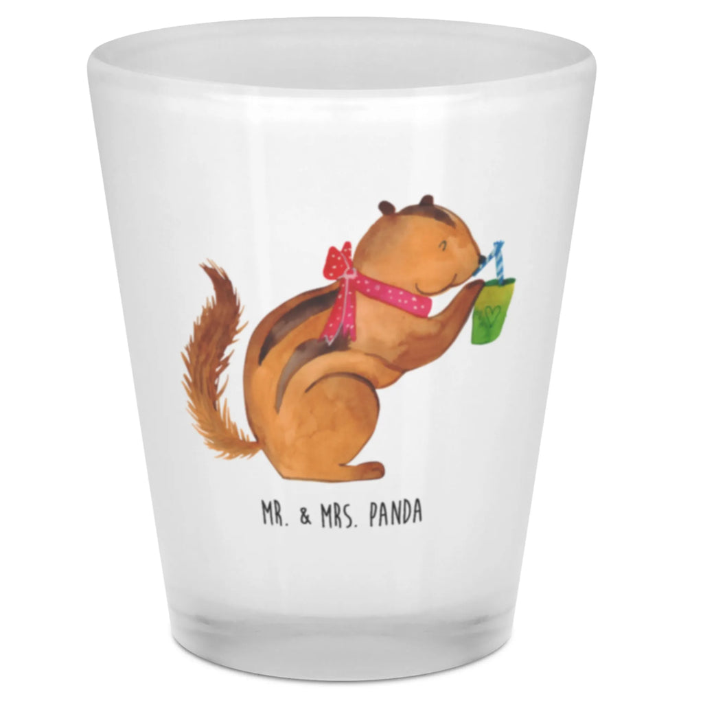 Shot glass Squirrel smoothies small animals, cute, funny, cute animal motives, hand drawn, small world, funny sayings, good mood, happy, gifts, gift ideas, special gifts, animal lover, card, diet, weight loss, chipmunks, Green smoothies, squirrels
