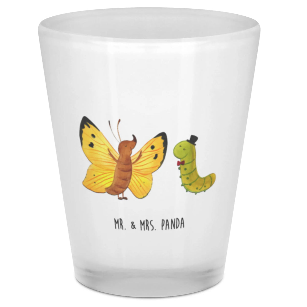 Schnapsglas Raupe Schmetterling Glas für Schnaps, Kleines Schnapsglas, Spirituosenglas, Gläschen, Schnapsbecher, Schnapserl, Glas Schnaps, Mini Glas, Shot Glas, Stamper, Shotglas, Likör Glas, Schnapsglas, Digestifglas, Stamperl, Pinnchen, Likörglas, Pinnchen Glas, Lustige Sprüche, Tiere, Tiermotive, Gute Laune, Hütchen, Kokon, Erwachsen Werden, Schönheit, Raupe, Zitronenfalter, Hut, Schmetterling, Aufwachsen, Entwicklung
