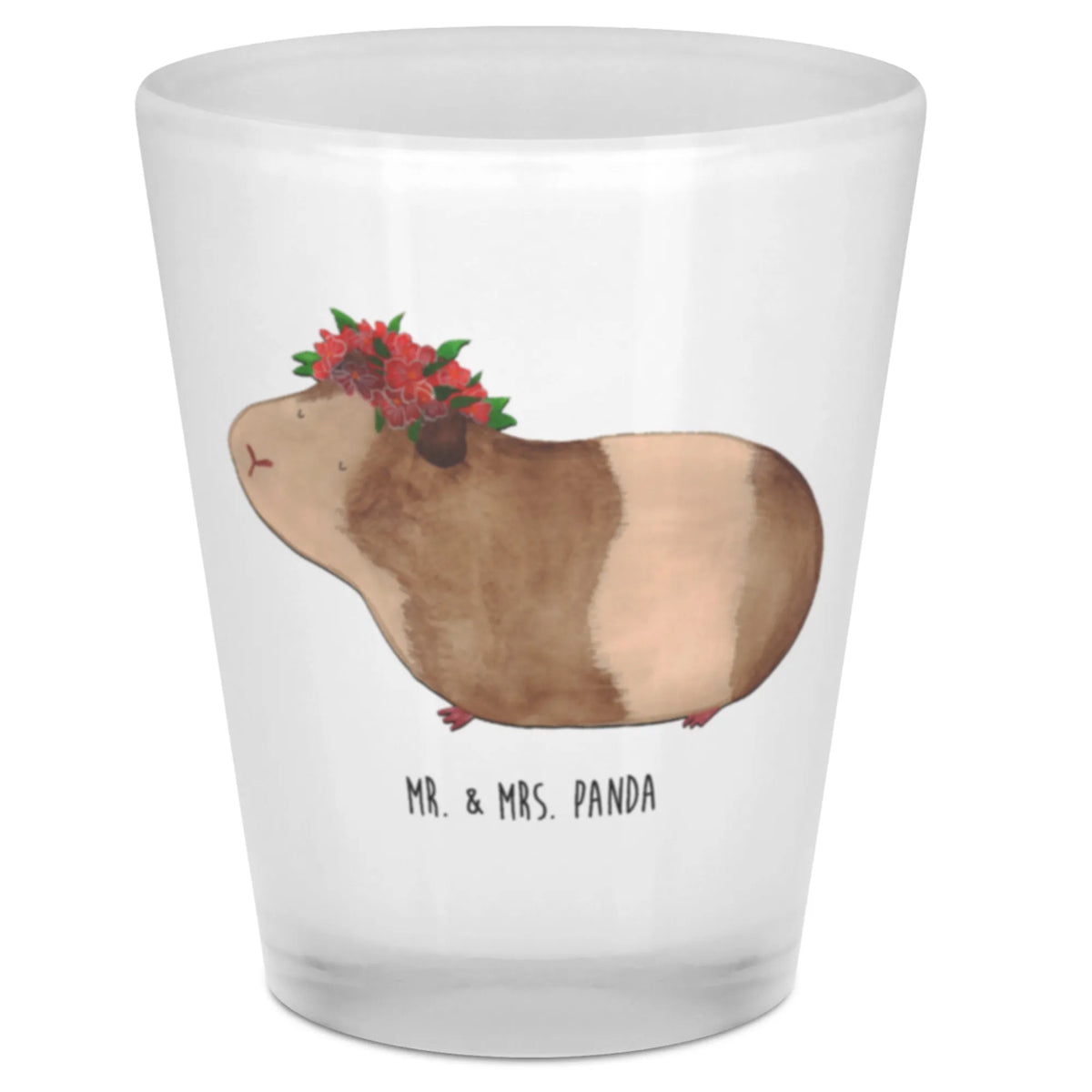 Shot glass Guinea pig wisdom small animals, cute, funny, cute animal motives, hand drawn, small world, funny sayings, good mood, happy, gifts, gift ideas, special gifts, animal lover, card, motivation, flower child, wonder, guinea pig, Meeries, wonderland, reality, wisdom, meerie, saying