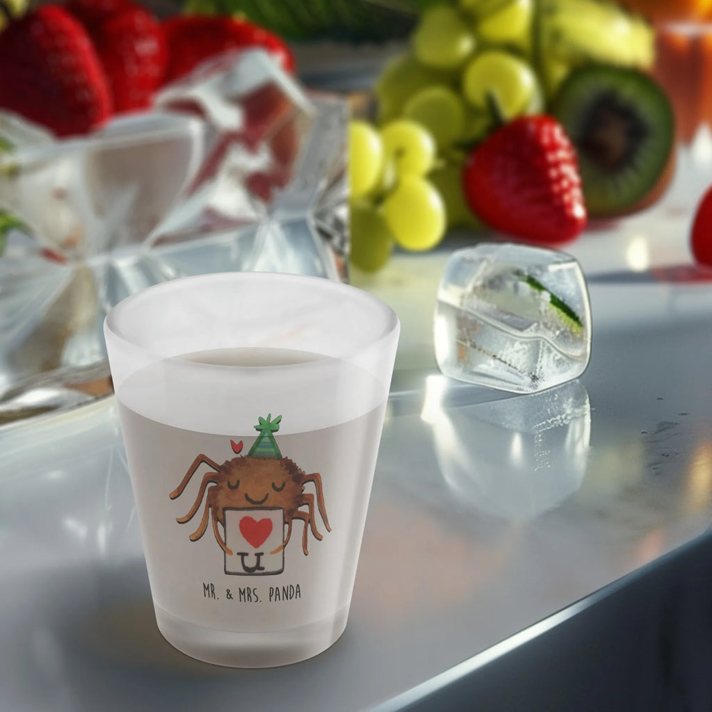 Schnapsglas Spinne Agathe Brief Likörgläser, Shotglas, Likörglas, Schnapsgläser, Lustige Schnapsgläser, Shotgläser, Stamperl, Ausgefallene Schnapsgläser, Likör Gläser, Likör Glas, Schnapsglas, Kurze Gläser, Kurzen Glas, Shot Glas, Spinne Agathe, Spinne, Agathe, Videos, Merchandise, Ich Liebe dich, Liebespaar, Heiratsantrag, Verliebt, Treuebeweis, Liebesgeschenk, Treuetest, Liebesbeweis