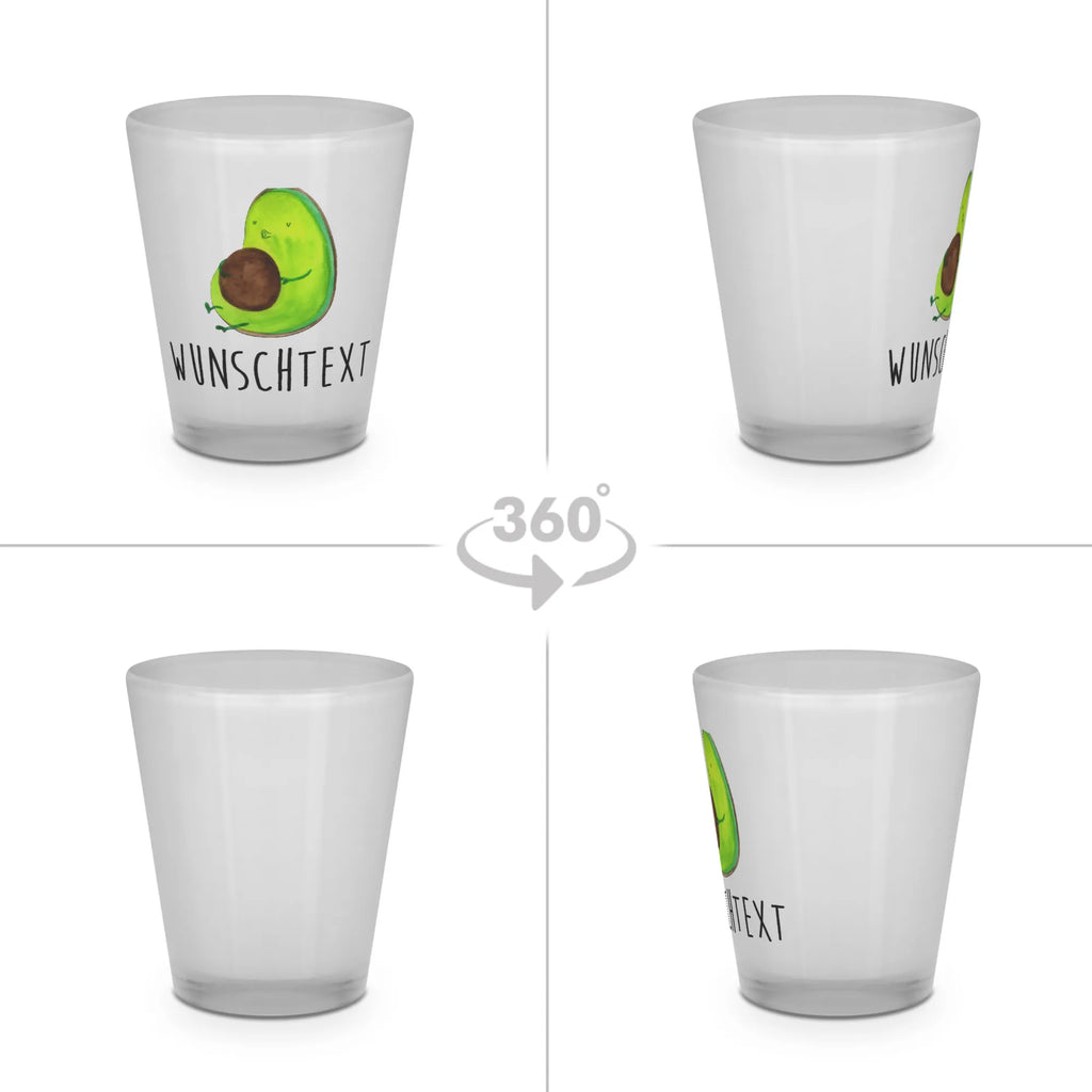 Spersonalizowany kieliszek do sznapsa Awokado gwizda Awokado, Warzywa, Wegan, Zdrowy