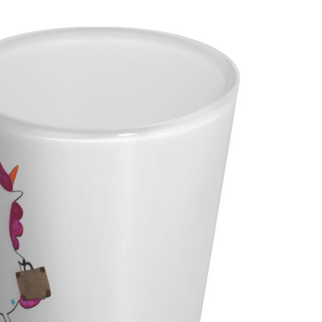 Personalisiertes Schnapsglas Einhorn Koffer Schnapsglas mit Name, Schnapsglas mit Namen, Schnapsgläser personalisiert, personalisierte Schnapsgläser, Schnapsglas zum Umhängen mit Namen, Schnapsglas Geschenk, Shot Gläser personalisieren, Schnapsglas personalisieren, Personalisiertes Schnapsglas, personalisierte Pinnchen, Schnapsglas Hochzeit, Einhorn, Einhörner, Einhorn Deko, Unicorn, albern, Reise, Koffer, Verreisen, Gepäck, Kind, Erwachsen, Spaß, lustig, unicorn, witzig, Abenteuer