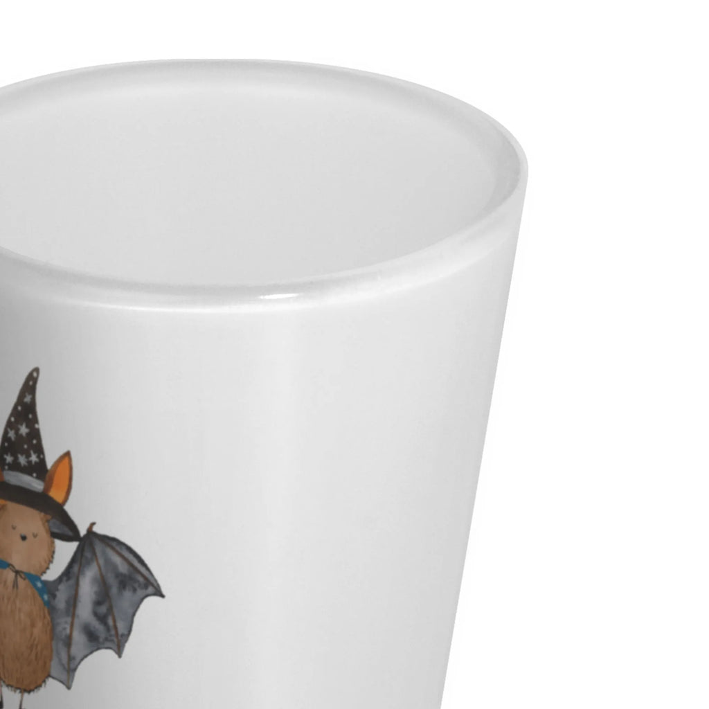 Spersonalizowany kieliszek do sznapsa Nietoperz czarodziej Motywy zwierzęce, dobra energia, zabawne powiedzonka, zwierzęta