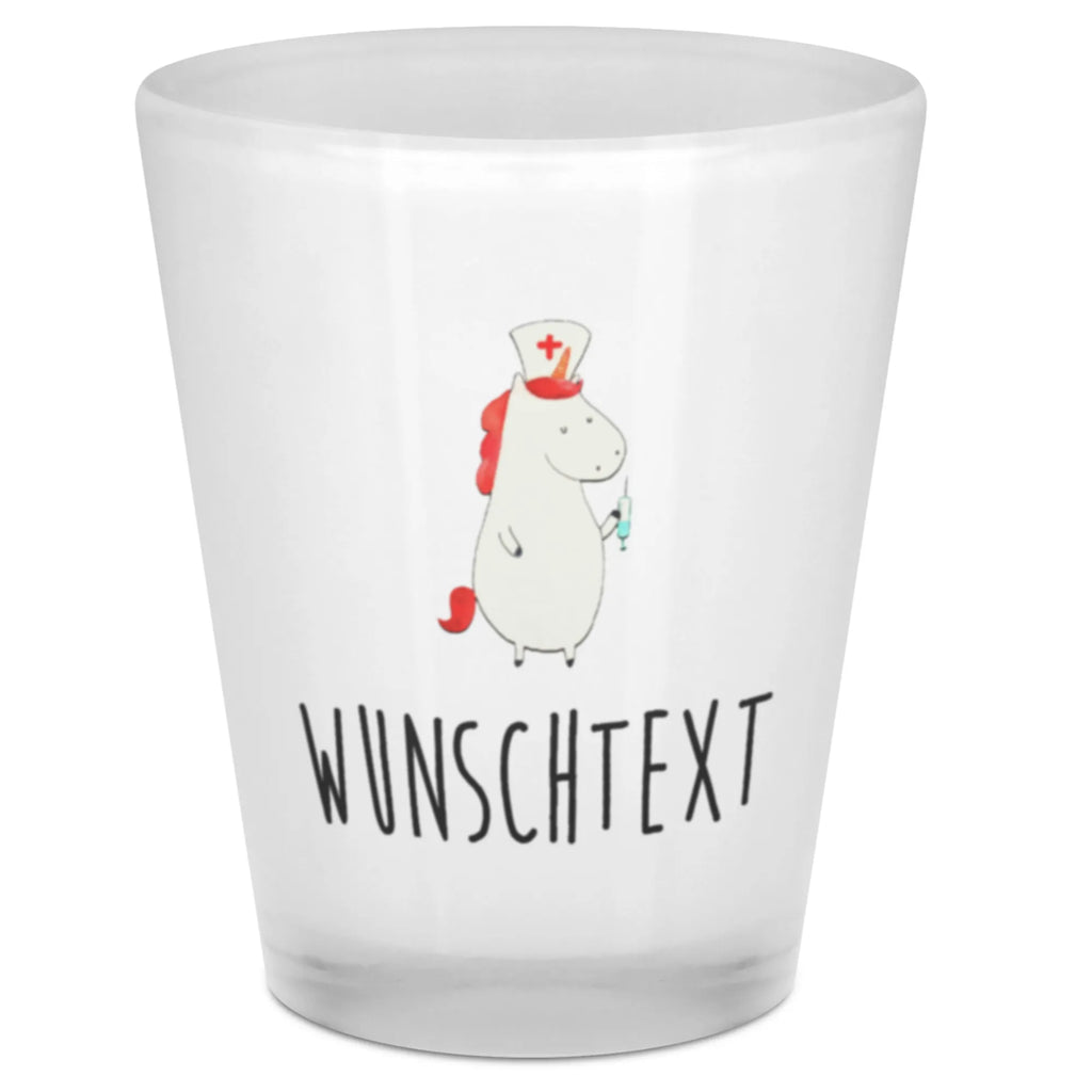 Spersonalizowany kieliszek do sznapsa Jednorożec Pielęgniarka Jednorożec, jednorożce, dekoracje jednorożca, jednorożec