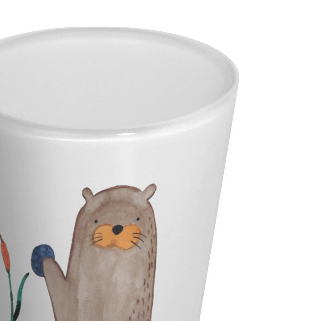 Spersonalizowany kieliszek do sznapsa wydra kamień Kuna, wydra, morska wydra