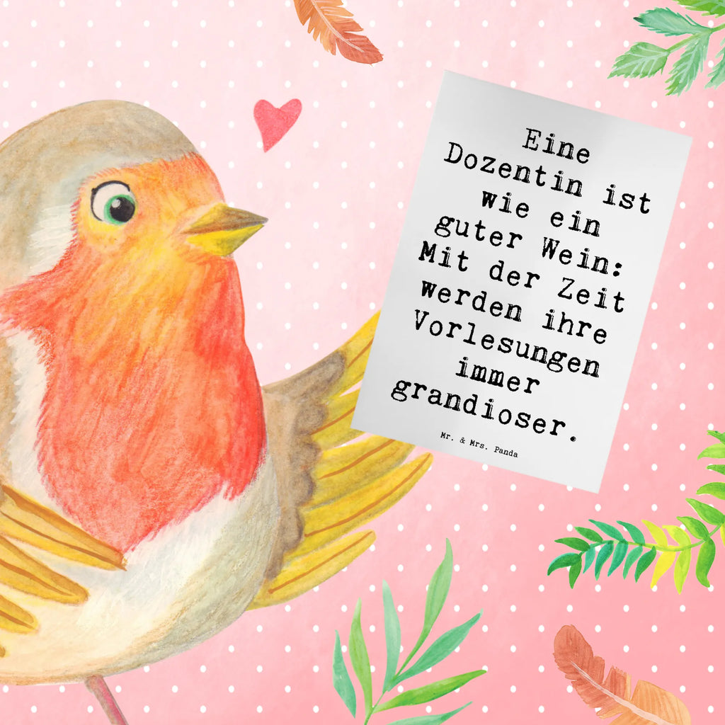 Greetings card Saying Eine Dozentin ist wie ein guter Wein: Mit der Zeit werden ihre Vorlesungen immer grandioser. genesungskarte, dankeskarten, doppelkarte, hochzeitskarten, spruchkarte, vatertagskarte, osterkarten, Beileidskarte, Glückwunschkarte, Grußkarten, firmungskarte, weihnachtskarten, glückwunschkarten, osterkarte, abiturkarte, Klappkarte, einladungskarten, neujahrskarte, Motivkarte, valentinstagskarte, jubiläumskarte, Grußkarte, babykarte, faltkarte, kommunionskarte, Geschenk, Schenken, Jubiläum, Danke, Dankeschön, Beruf, Ausbildung, Abschied, Rente, Kollege, Kollegin, Arbeitskollege, Mitarbeiter, Firma