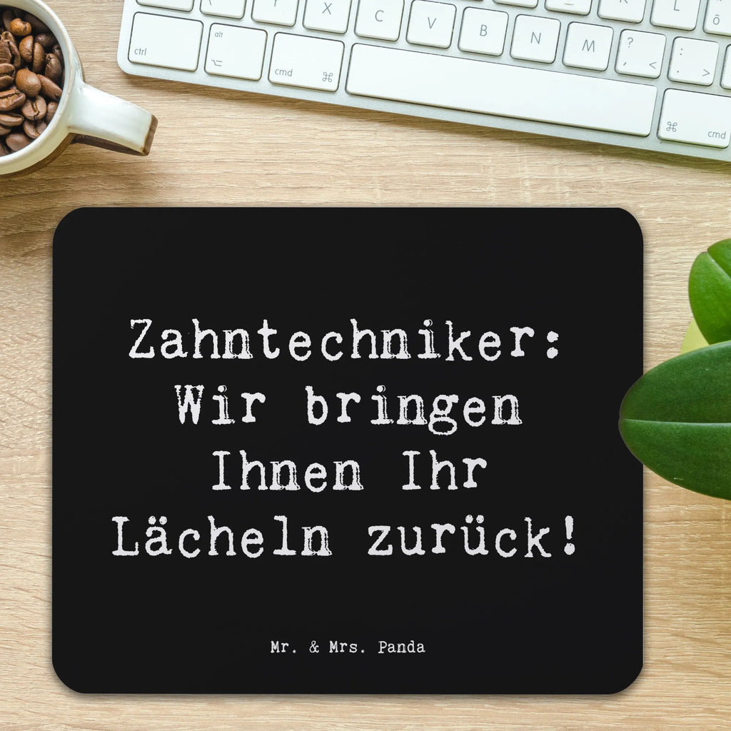 Mauspad Spruch Zahntechniker: Wir bringen Ihnen Ihr Lächeln zurück! Büroausstattung, Computer zubehör, Einzigartiges Mauspad, Mousepad, Arbeitszimmer, Mausunterlage, Mauspad, Mauspad Büro, Designer Mauspad, PC Zubehör, Beruf, Ausbildung, Jubiläum, Abschied, Rente, Kollege, Kollegin, Geschenk, Schenken, Arbeitskollege, Mitarbeiter, Firma, Danke, Dankeschön