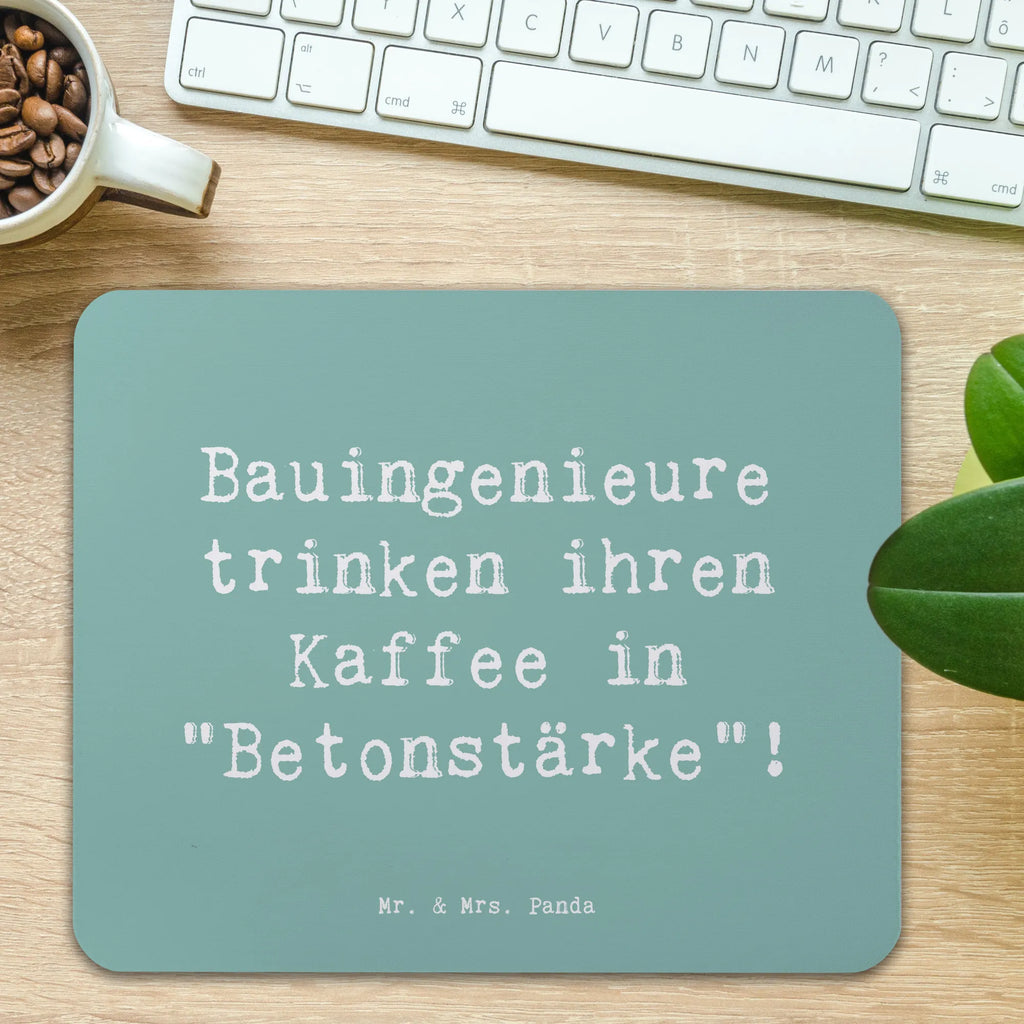 Mauspad Spruch Bauingenieure trinken ihren Kaffee in "Betonstärke"! Einzigartiges Mauspad, Mausunterlage, Büroausstattung, Mauspad, Computer zubehör, Designer Mauspad, Arbeitszimmer, PC Zubehör, Mousepad, Mauspad Büro, Beruf, Ausbildung, Jubiläum, Abschied, Rente, Kollege, Kollegin, Geschenk, Schenken, Arbeitskollege, Mitarbeiter, Firma, Danke, Dankeschön