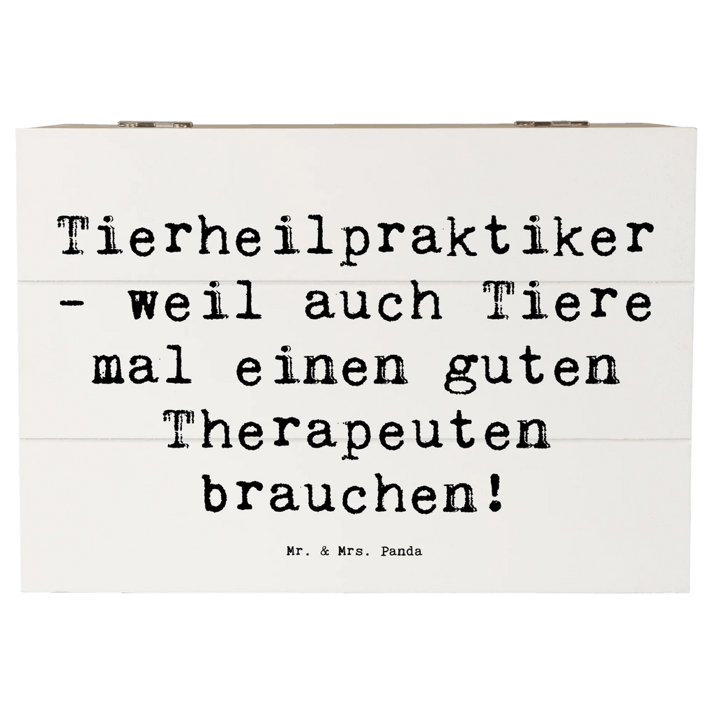 Holzkiste Spruch Tierheilpraktiker - weil auch Tiere mal einen guten Therapeuten brauchen! Schatzkiste, Truhe, Geschenkbox, Aufbewahrungsbox, Dekokiste, Erinnerungsbox, Kiste, Holzkiste, Schatulle, Geschenkdose, XXL, Erinnerungskiste, Beruf, Ausbildung, Jubiläum, Abschied, Rente, Kollege, Kollegin, Geschenk, Schenken, Arbeitskollege, Mitarbeiter, Firma, Danke, Dankeschön