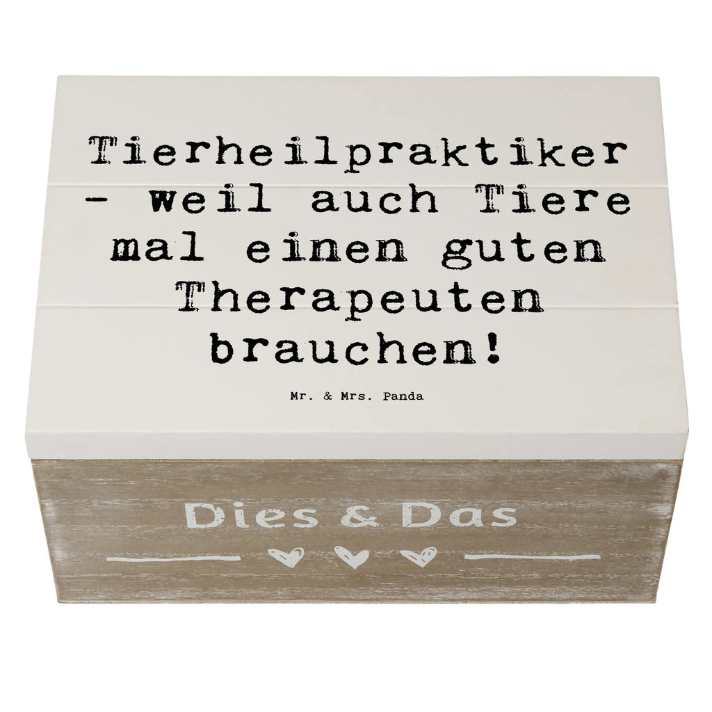 Holzkiste Spruch Tierheilpraktiker - weil auch Tiere mal einen guten Therapeuten brauchen! Schatzkiste, Truhe, Geschenkbox, Aufbewahrungsbox, Dekokiste, Erinnerungsbox, Kiste, Holzkiste, Schatulle, Geschenkdose, XXL, Erinnerungskiste, Beruf, Ausbildung, Jubiläum, Abschied, Rente, Kollege, Kollegin, Geschenk, Schenken, Arbeitskollege, Mitarbeiter, Firma, Danke, Dankeschön