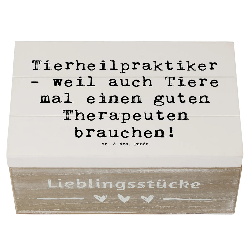 Holzkiste Spruch Tierheilpraktiker - weil auch Tiere mal einen guten Therapeuten brauchen! Schatzkiste, Truhe, Geschenkbox, Aufbewahrungsbox, Dekokiste, Erinnerungsbox, Kiste, Holzkiste, Schatulle, Geschenkdose, XXL, Erinnerungskiste, Beruf, Ausbildung, Jubiläum, Abschied, Rente, Kollege, Kollegin, Geschenk, Schenken, Arbeitskollege, Mitarbeiter, Firma, Danke, Dankeschön