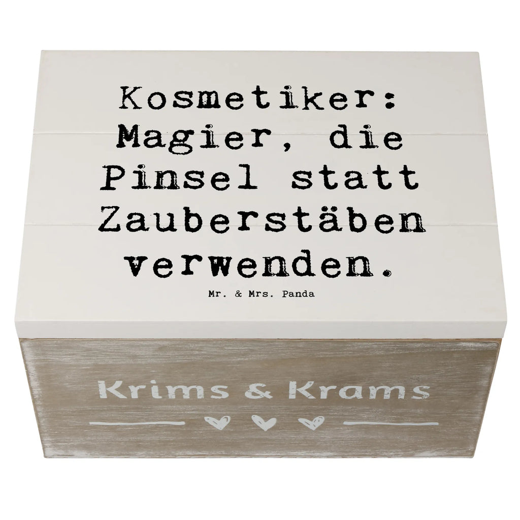 Wooden chest Saying Kosmetiker: Magier, die Pinsel statt Zauberstäben verwenden. aufbewahrungskiste mit deckel, Holzkisten, holzkästchen, holzschachtel, Holzbox mit Deckel, Holz Aufbewahrungsbox, aufbewahrungskisten, Aufbewahrungsbox Holz, truhe holz, Holzboxen, Aufbewahrungsbox aus Holz, Holzkiste mit Deckel, Holzbox, Aufbewahrungskiste, kiste holz, box holz, holzschatulle, aufbewahrungsboxen, Box aus Holz, Aufbewahrungsbox, Holztruhe, Schatulle, Holzkiste, holztruhen, aufbewahrungstruhe, Geschenk, Danke, Dankeschön, Schenken, Beruf, Ausbildung, Abschied, Rente, Kollege, Kollegin, Arbeitskollege, Mitarbeiter, Jubiläum, Firma