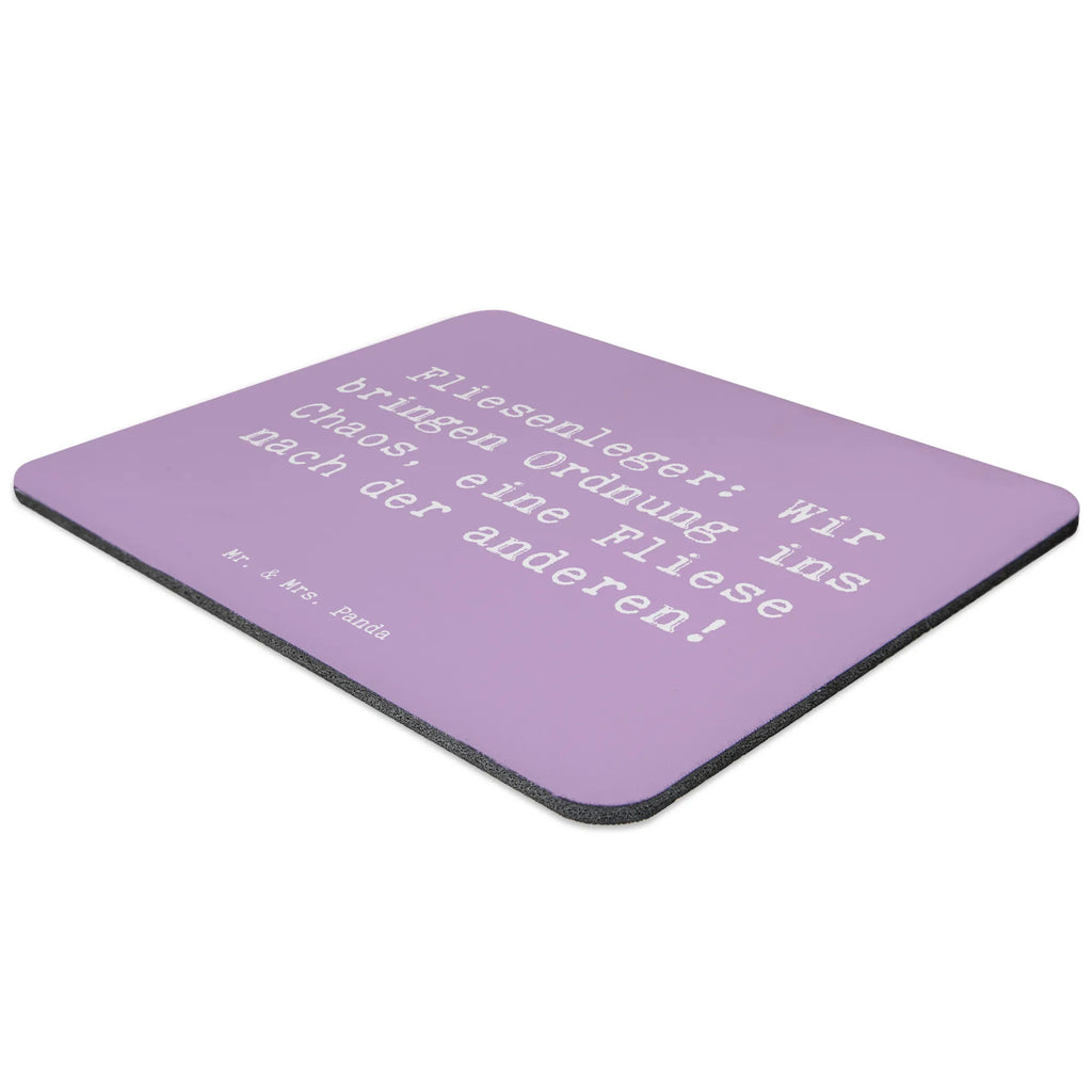 Mouse mat Saying Fliesenleger: Wir bringen Ordnung ins Chaos, eine Fliese nach der anderen! Mousepad, Computer zubehör, Büroausstattung, PC Zubehör, Arbeitszimmer, Mauspad, Einzigartiges Mauspad, Designer Mauspad, Mausunterlage, Mauspad Büro, Beruf, Ausbildung, Jubiläum, Abschied, Rente, Kollege, Kollegin, Geschenk, Schenken, Arbeitskollege, Mitarbeiter, Firma, Danke, Dankeschön